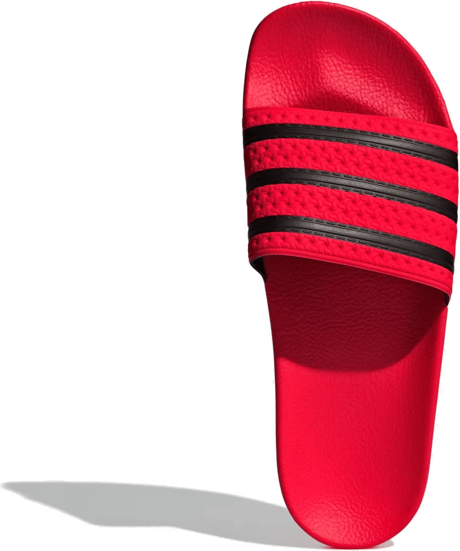 adidas Adilette Slides Lucid Red Core Black