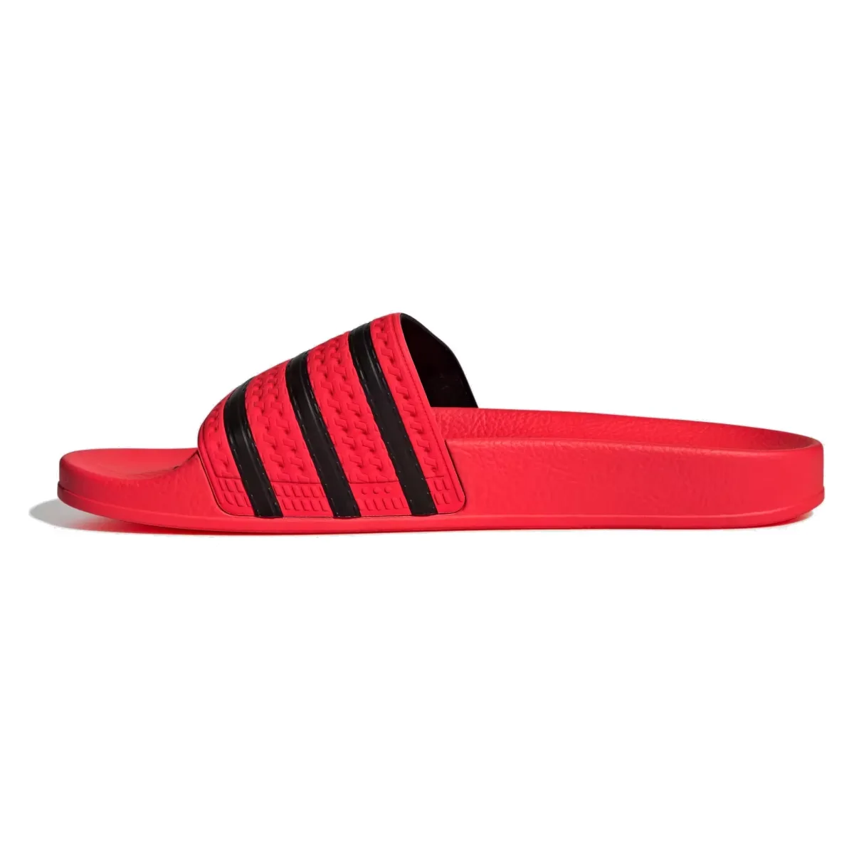 adidas Adilette Slides Lucid Red Core Black
