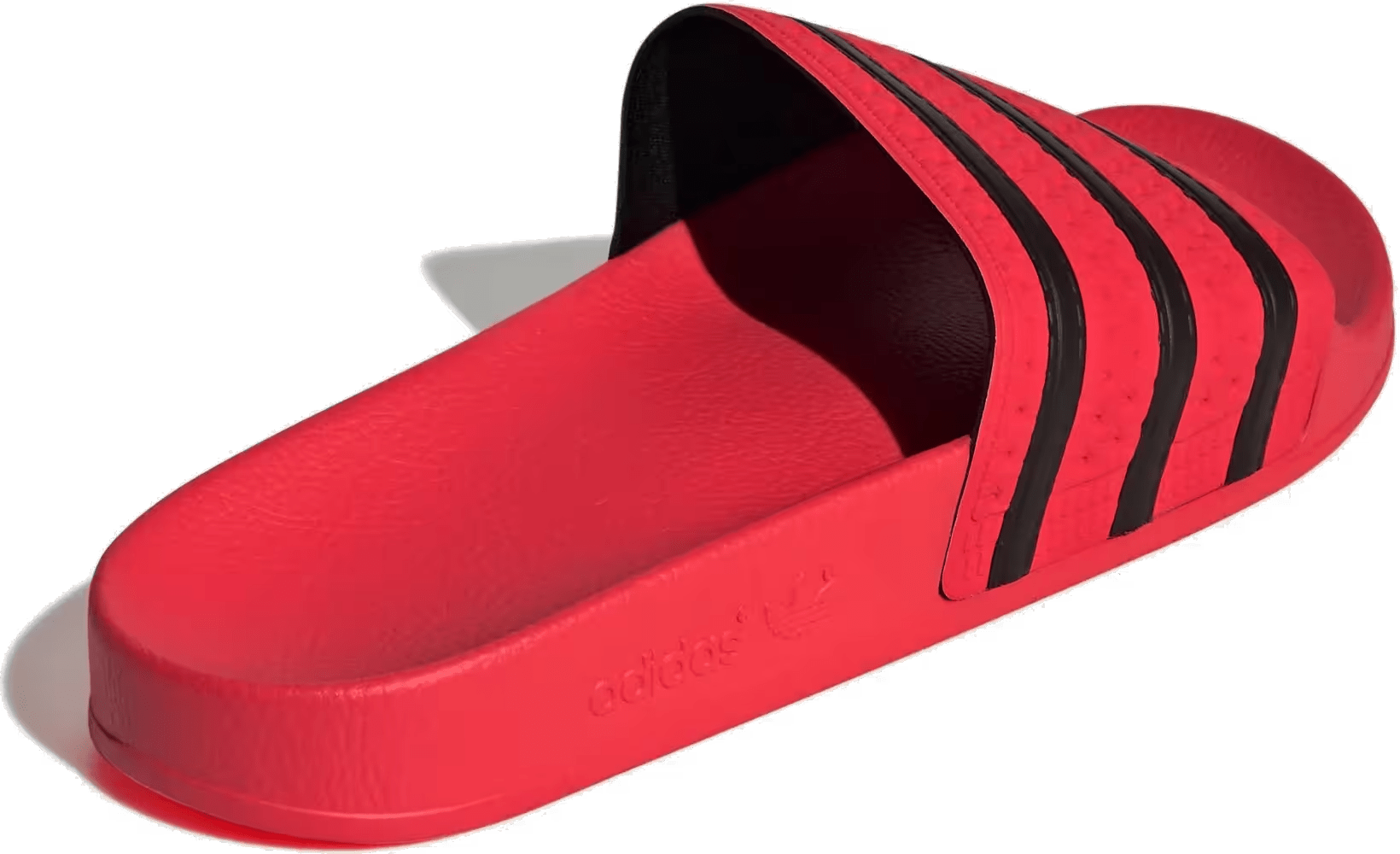 adidas Adilette Slides Lucid Red Core Black