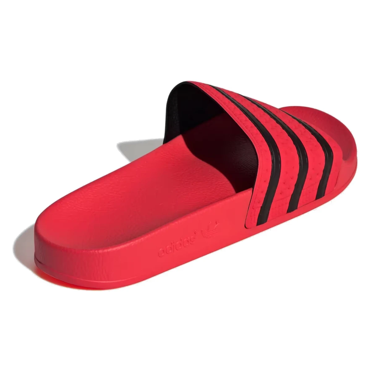 adidas Adilette Slides Lucid Red Core Black