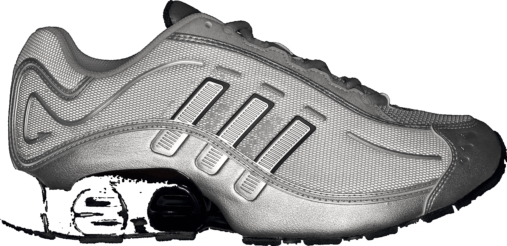 adidas Megaride O1 Silver Metallic Black