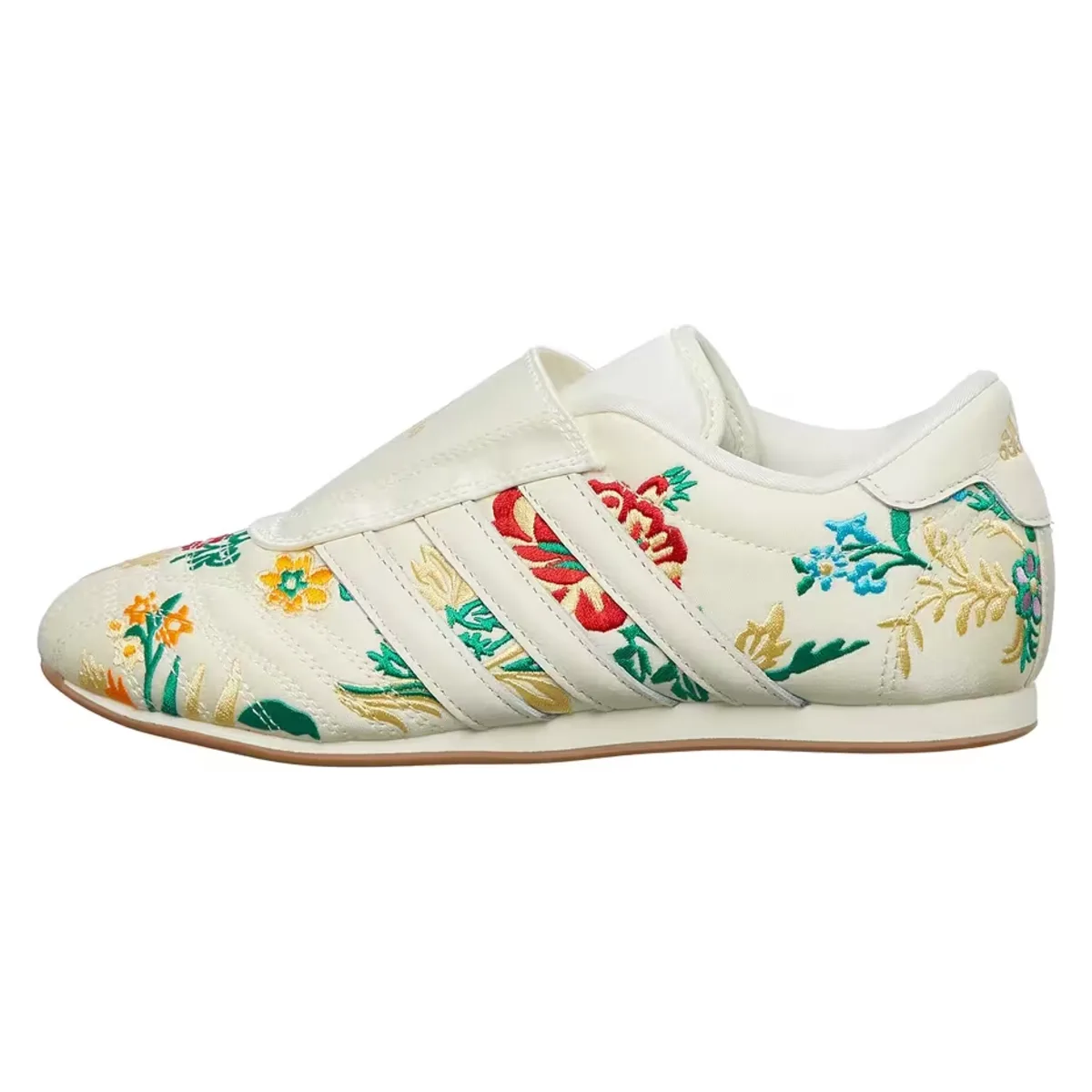 adidas Taekwondo Cream White Floral Embroidery (Women's)