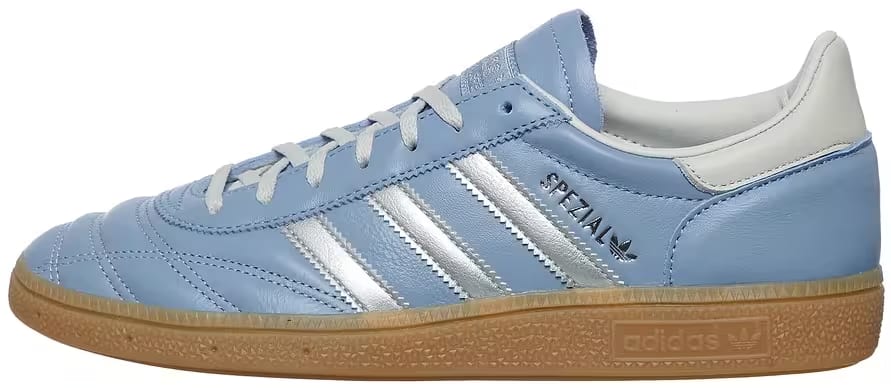adidas Handball Spezial Quilted Stitching Ash Blue Silver (Women's)