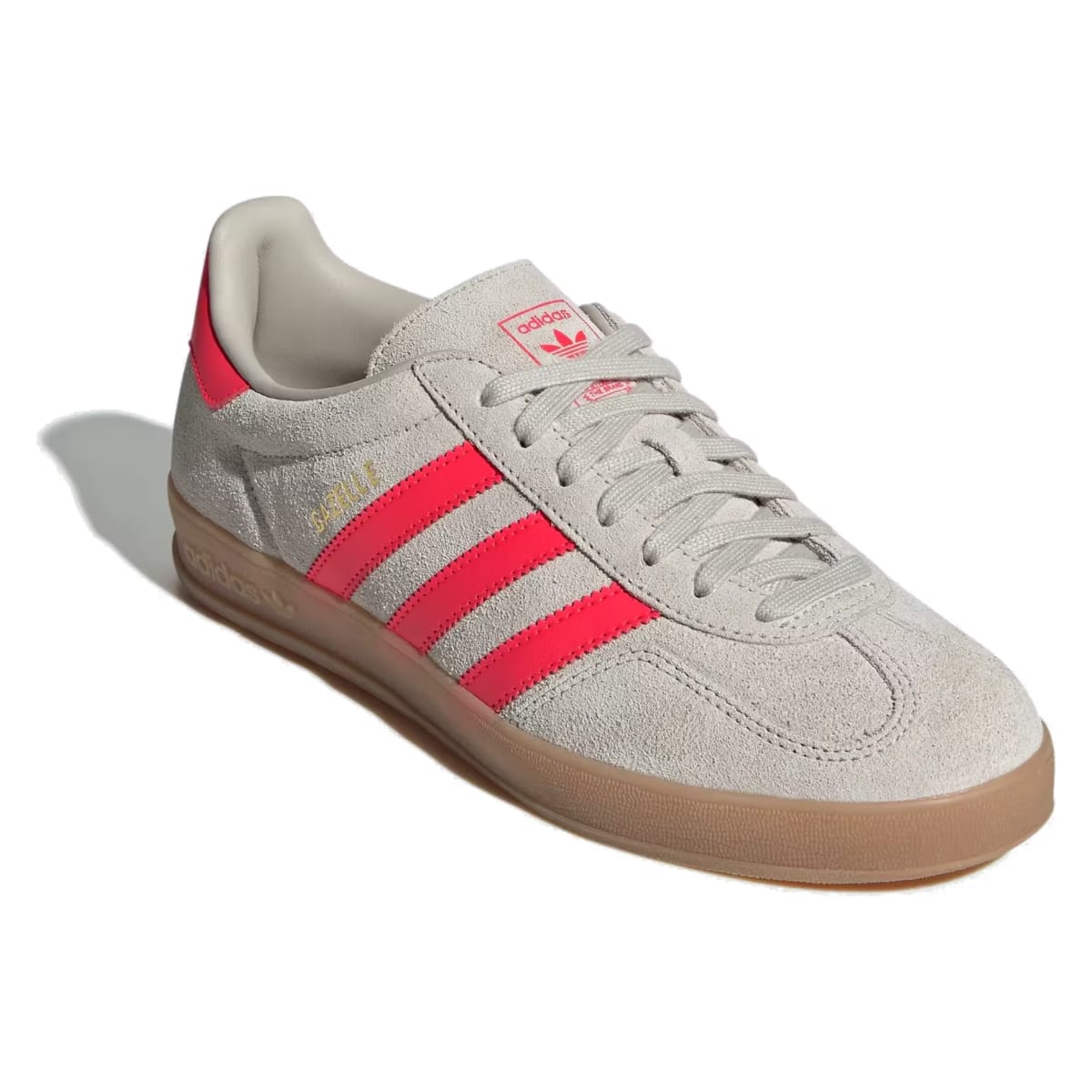 adidas Gazelle Indoor Beige Lucid Red