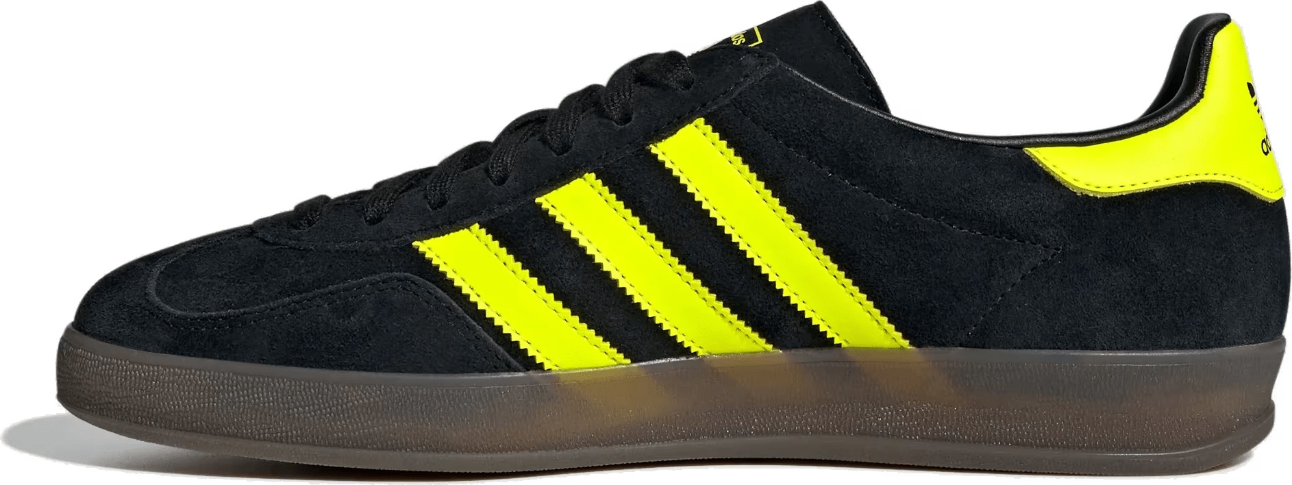adidas Gazelle Indoor Core Black Solar Yellow Cloud White