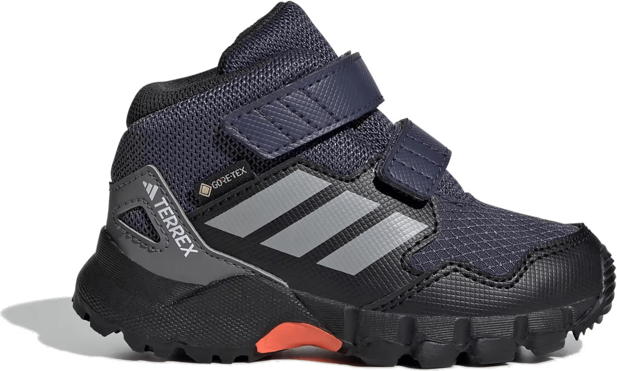 adidas Terrex Skychaser Mid Gore-Tex Shadow Navy Grey Three Semi Impact Orange (GS)