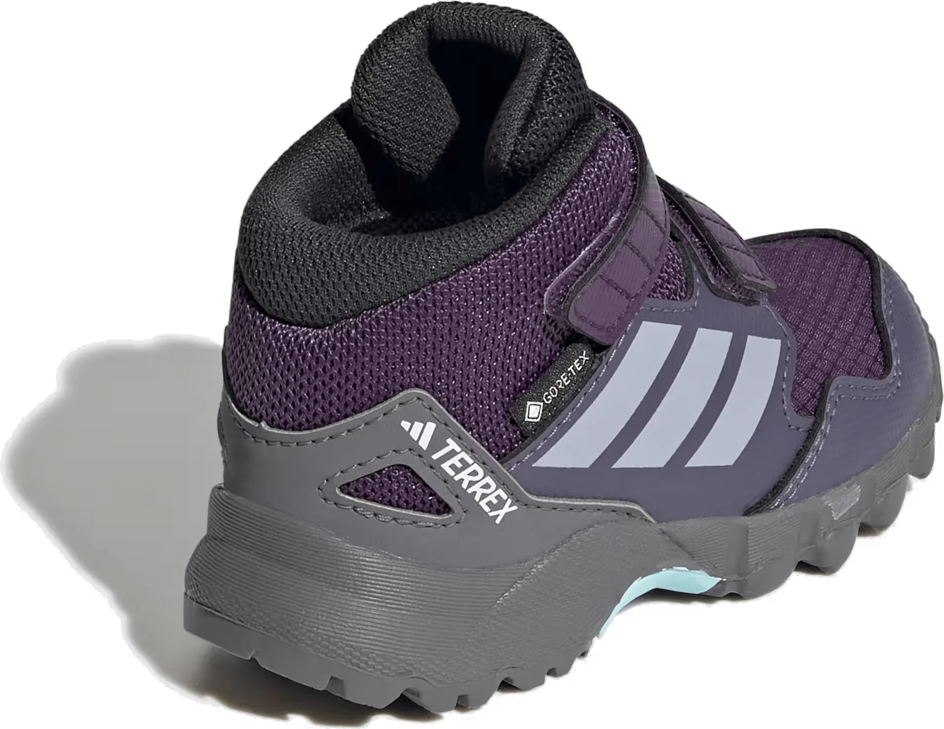 adidas Terrex Skychaser Mid Gore-Tex Aurora Plum Glory Grey Semi Flash Aqua (GS)