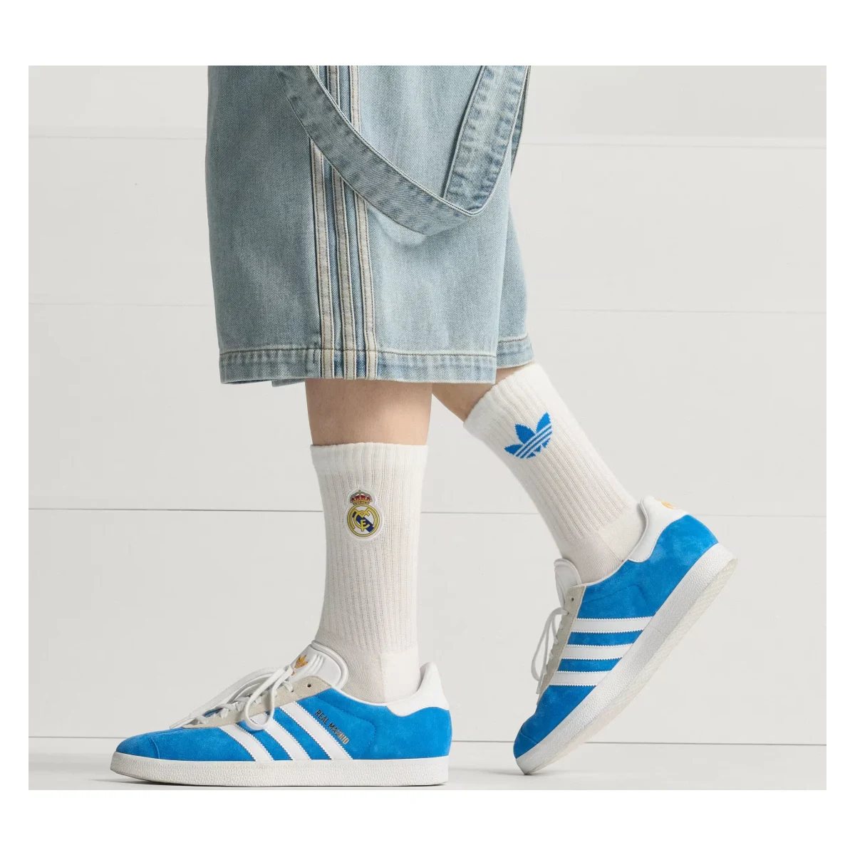 Real Madrid x Adidas Gazelle "Blue Bird"