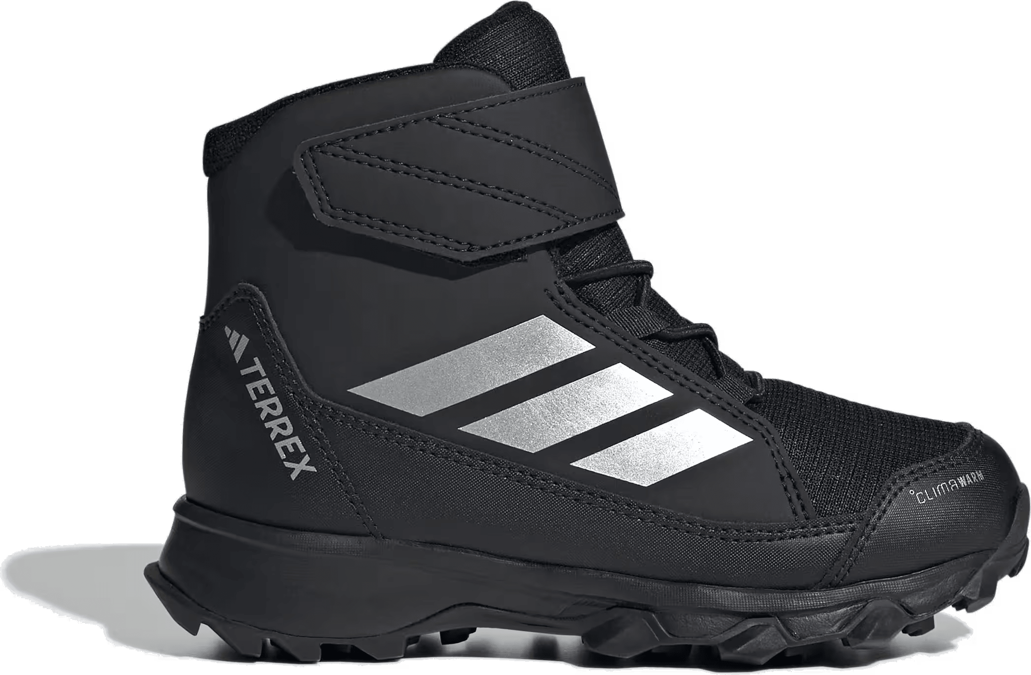 adidas Terrex Snow CF Climawarm Winter Black Matte Silver (GS)
