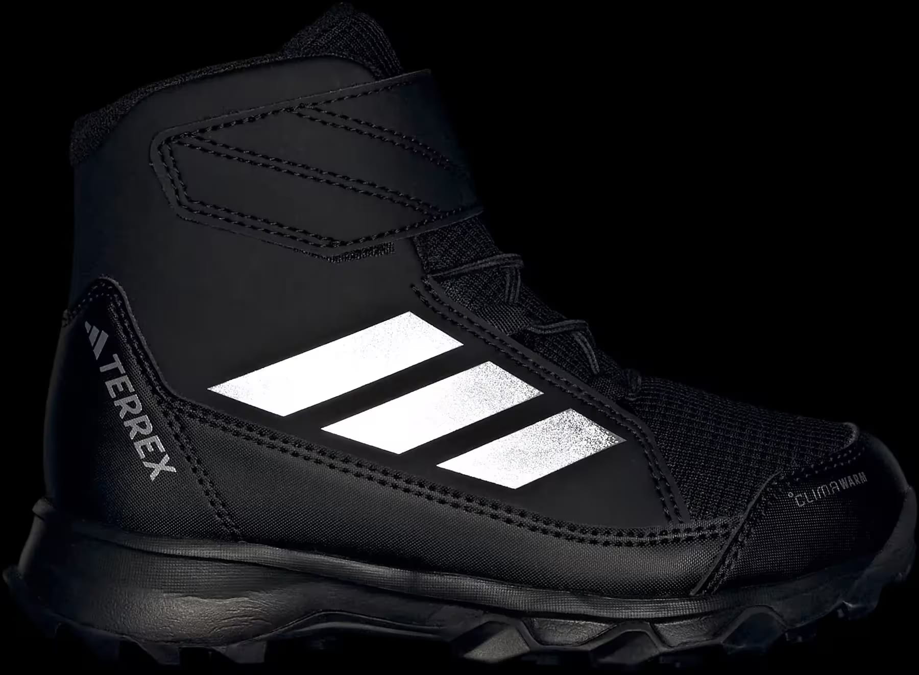 adidas Terrex Snow CF Climawarm Winter Black Matte Silver (GS)