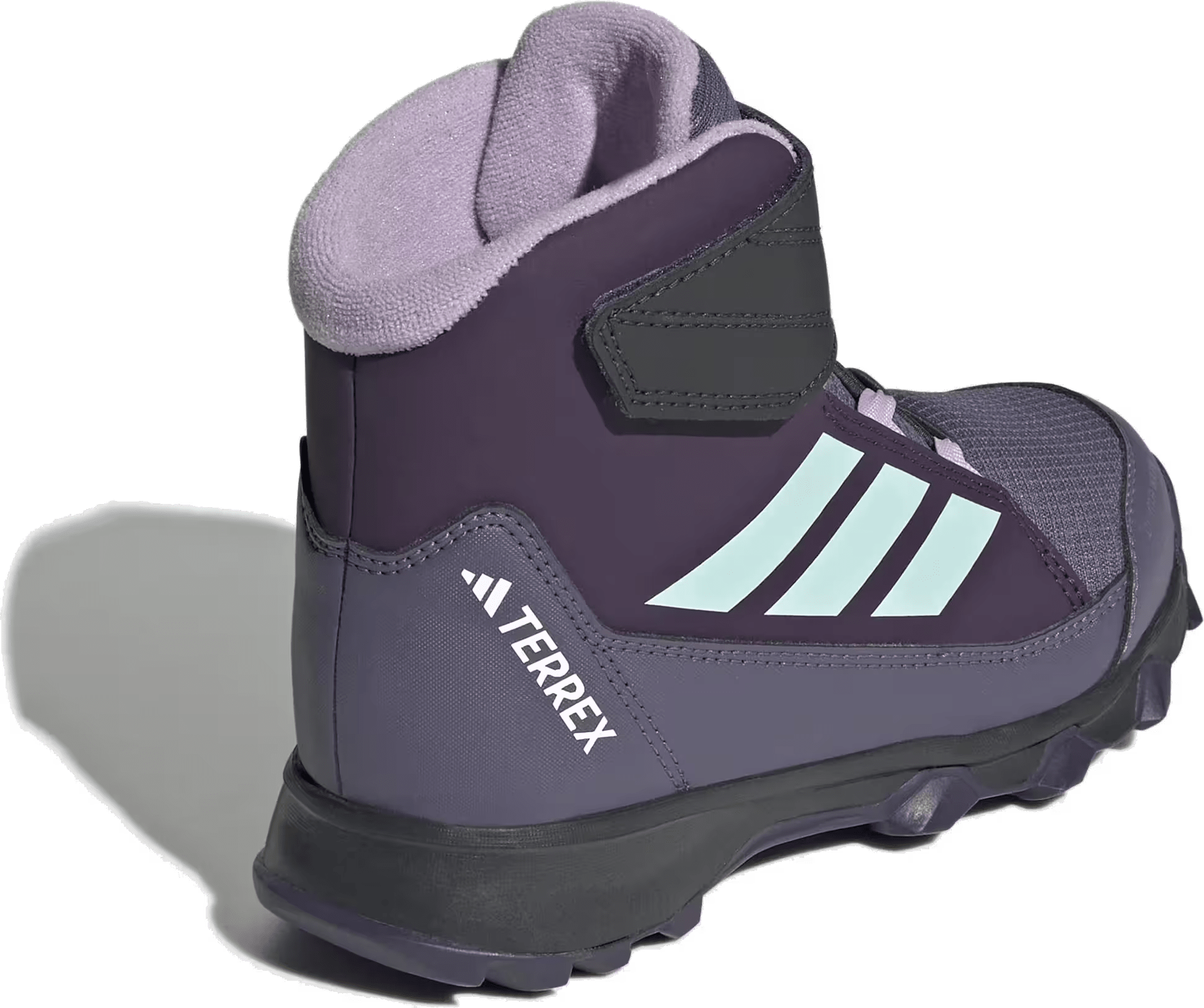 adidas Terrex Snow CF Climawarm Winter Aurora Plum Semi Flash Aqua (GS)