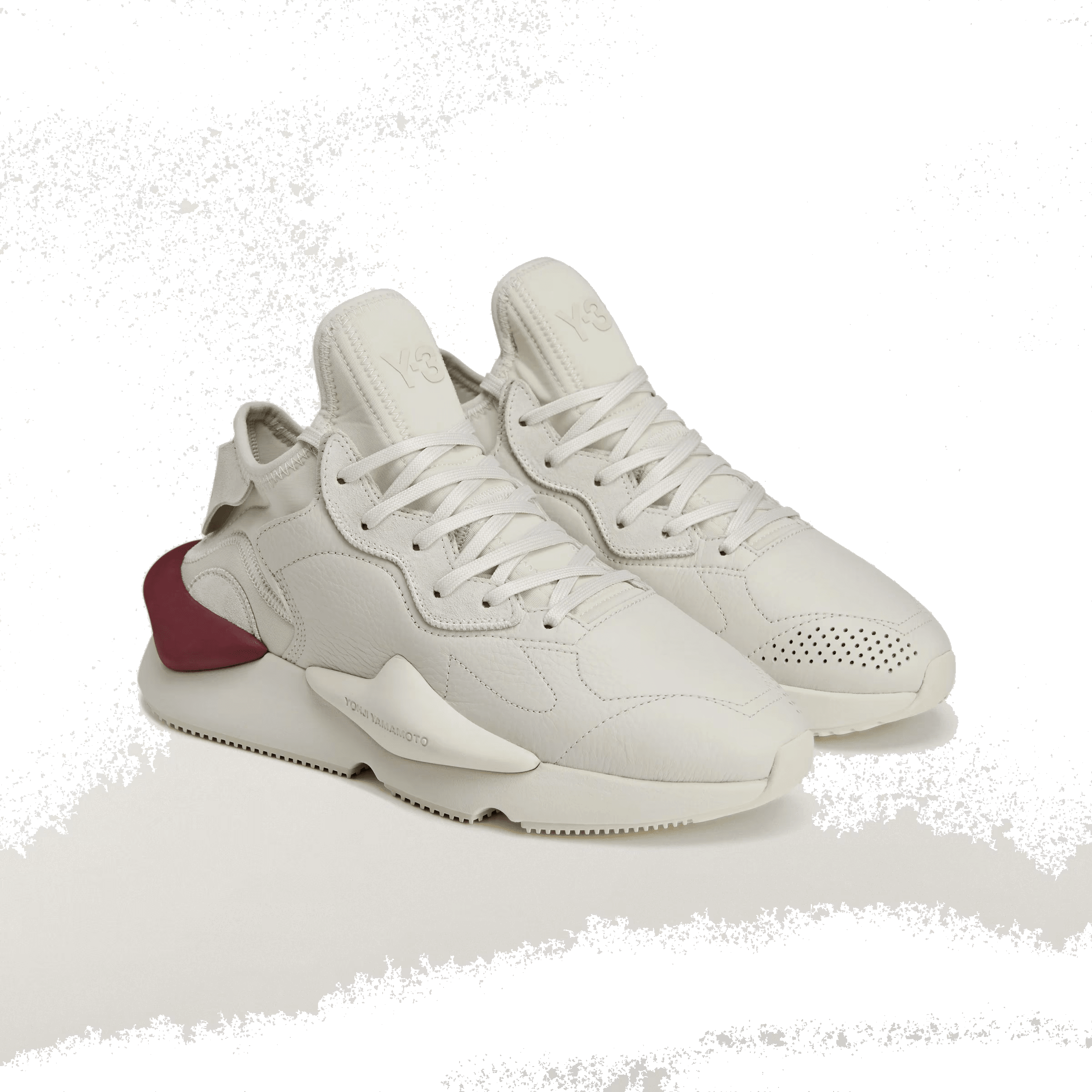 adidas Y-3 Kaiwa Beige Orbit Grey Collegiate Burgundy