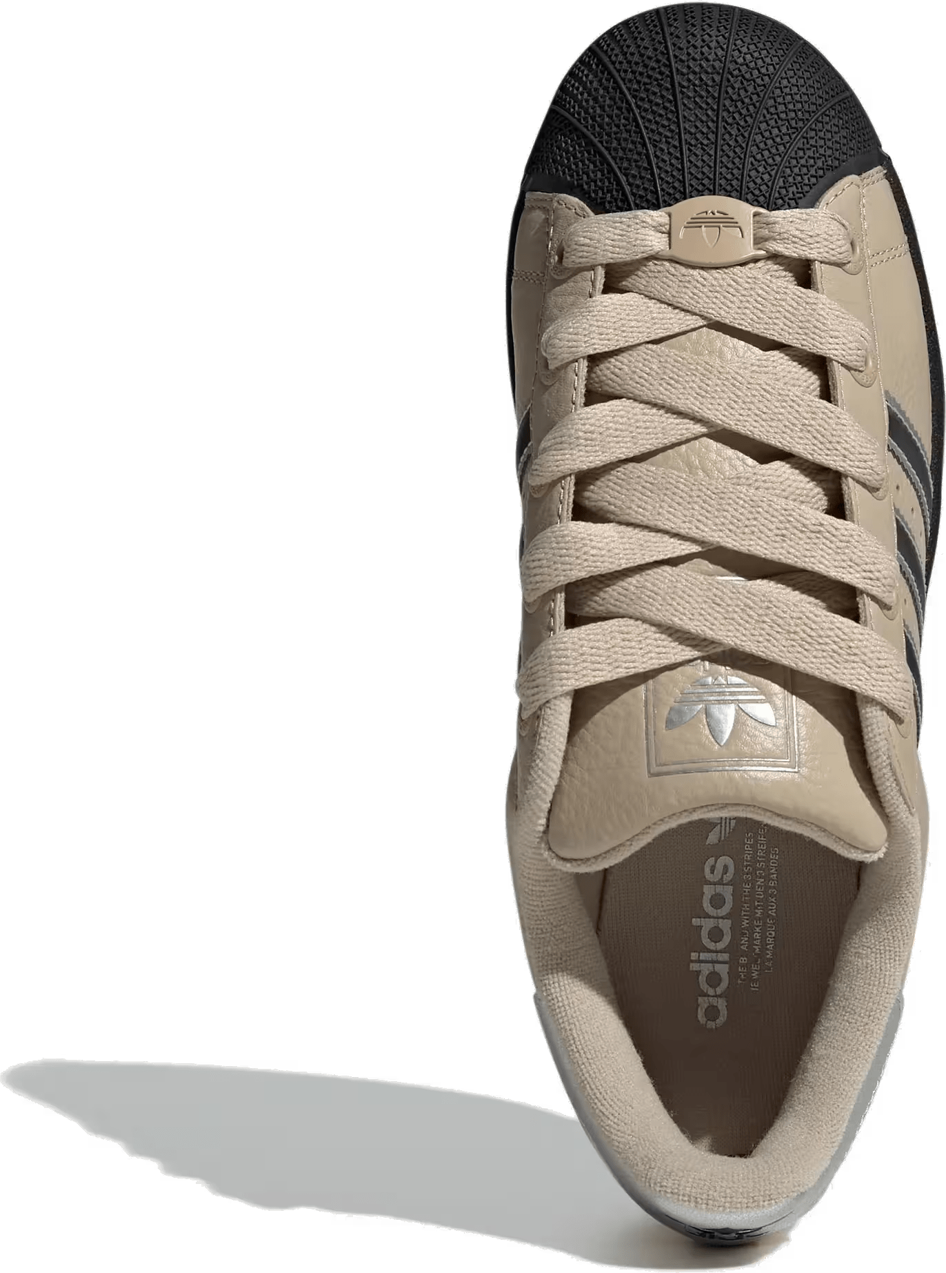 adidas Superstar II "Stone Khaki Silver Metallic Core Black"