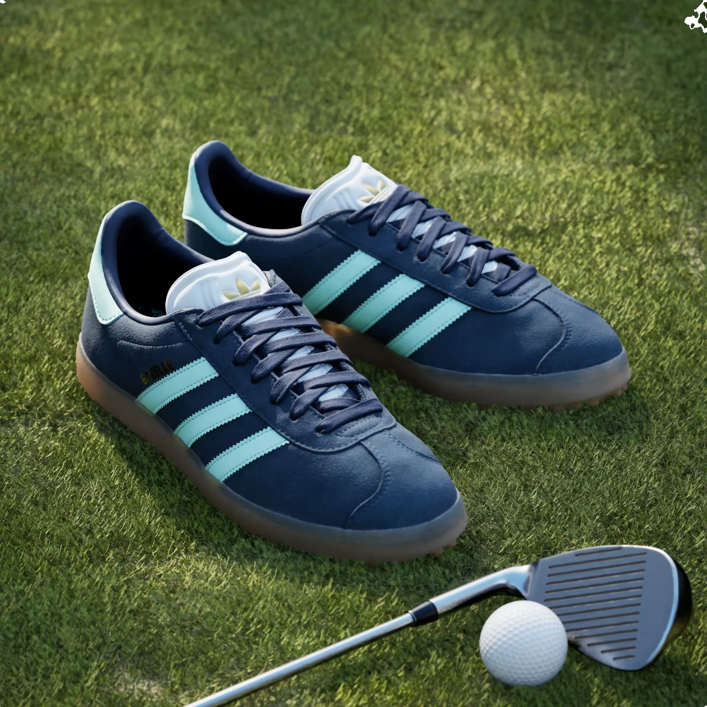Adidas Gazelle Spikeless Golf "Night Indigo"