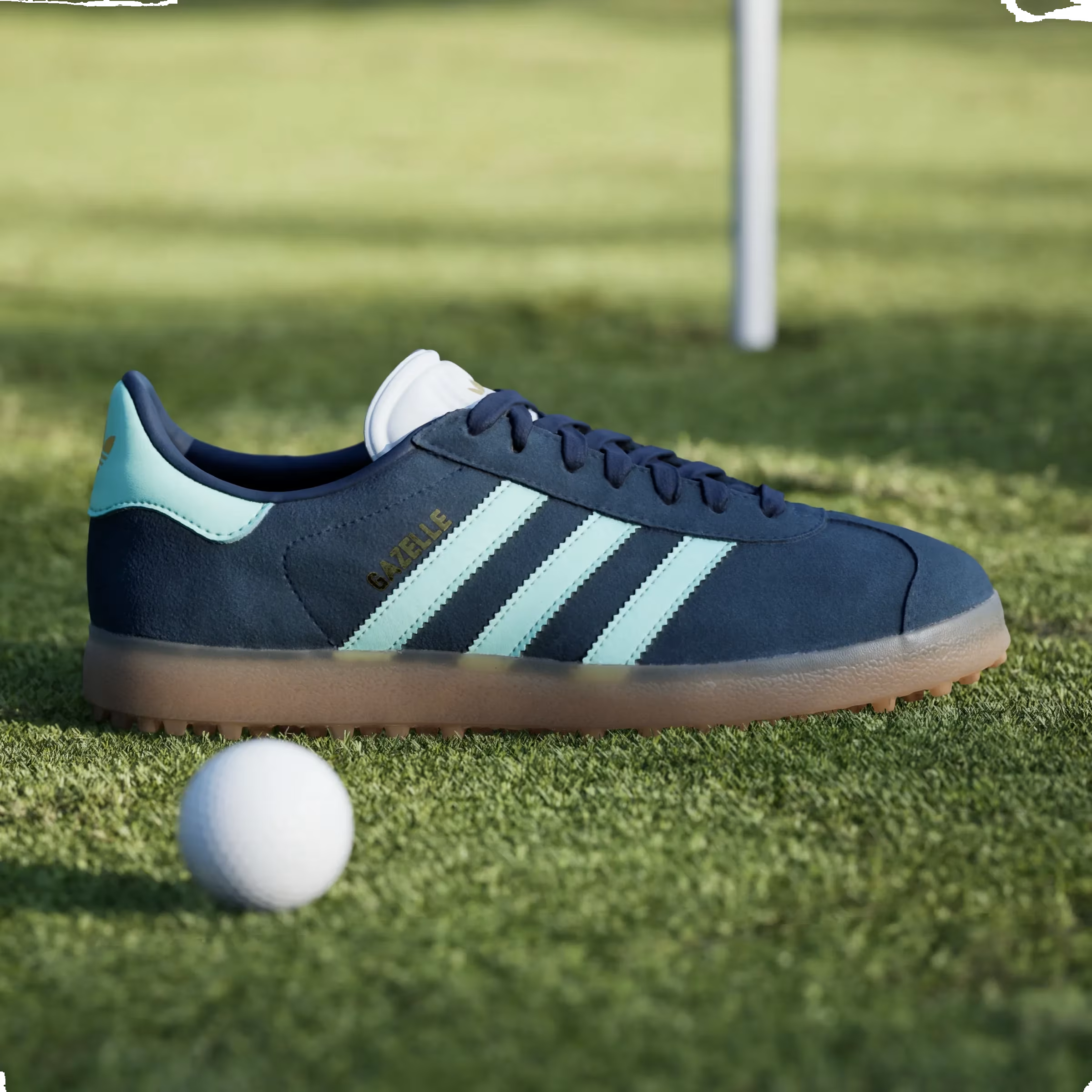Adidas Gazelle Spikeless Golf "Night Indigo"