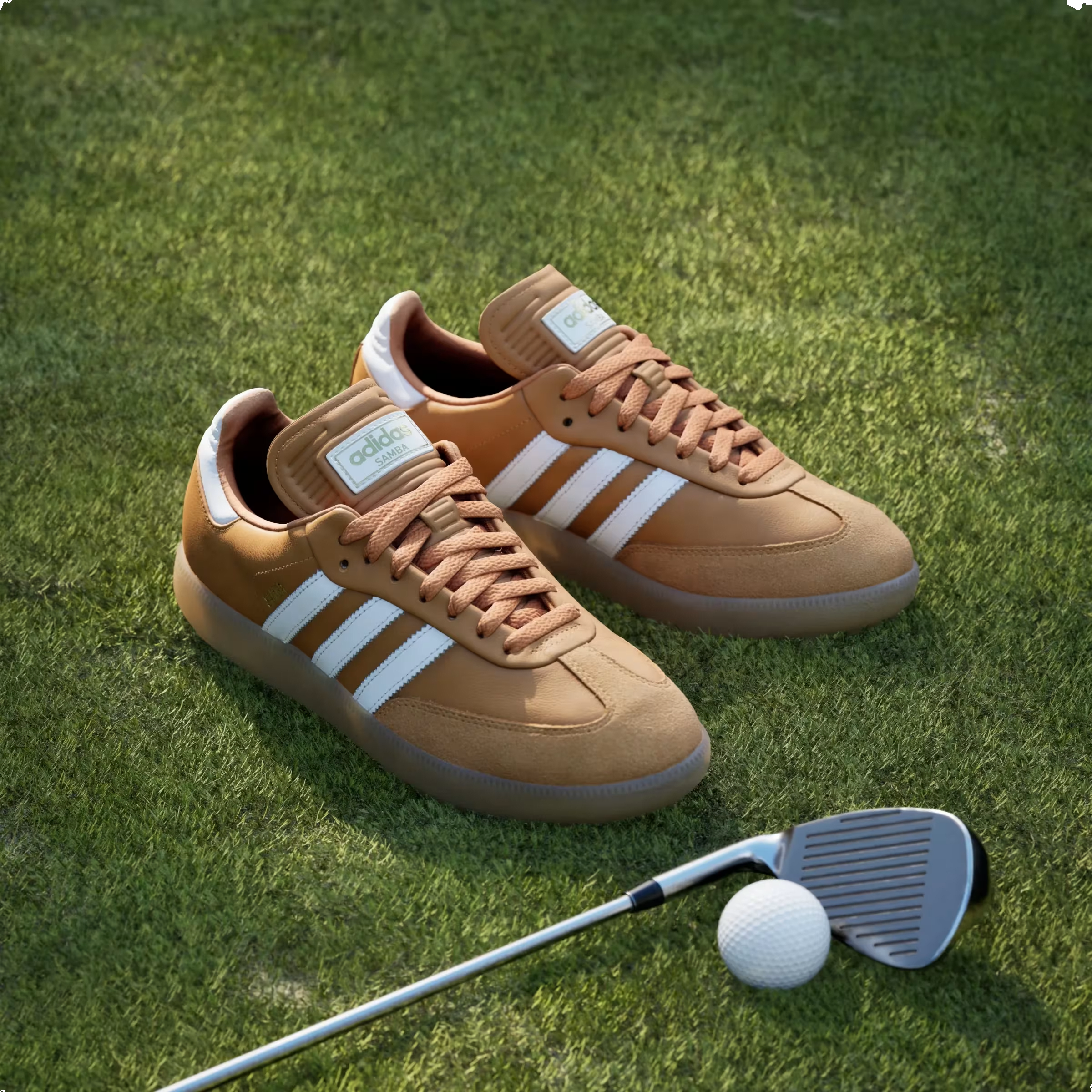 Adidas Samba Spikeless Golf "Rustic Orange"