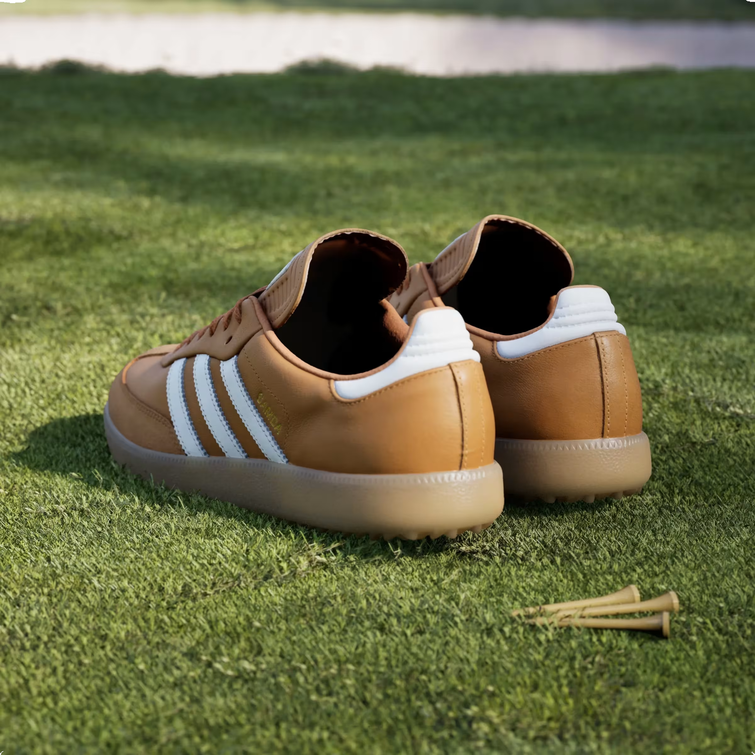 Adidas Samba Spikeless Golf "Rustic Orange"