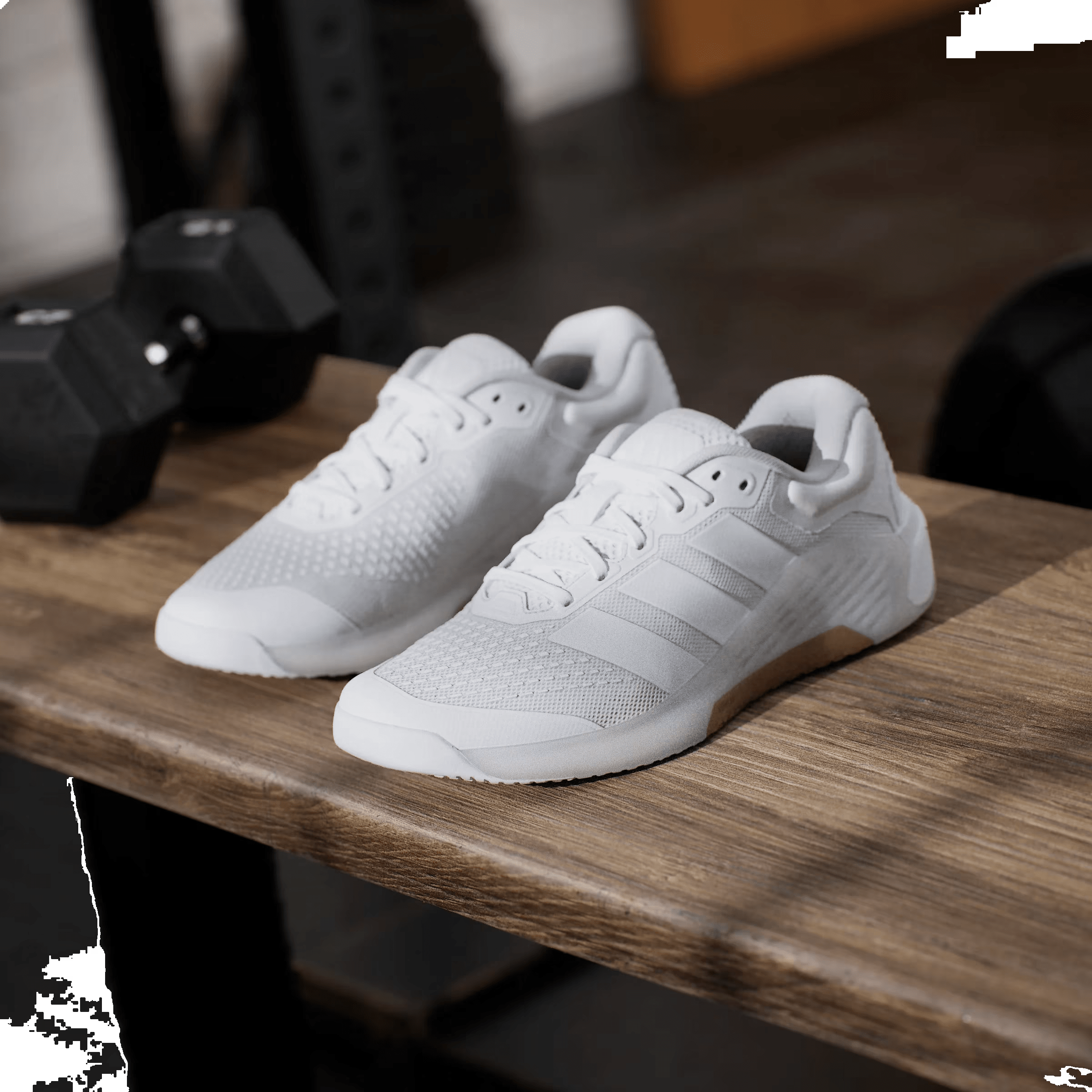 adidas Dropset 4 Power Cloud White Gum (Women's)