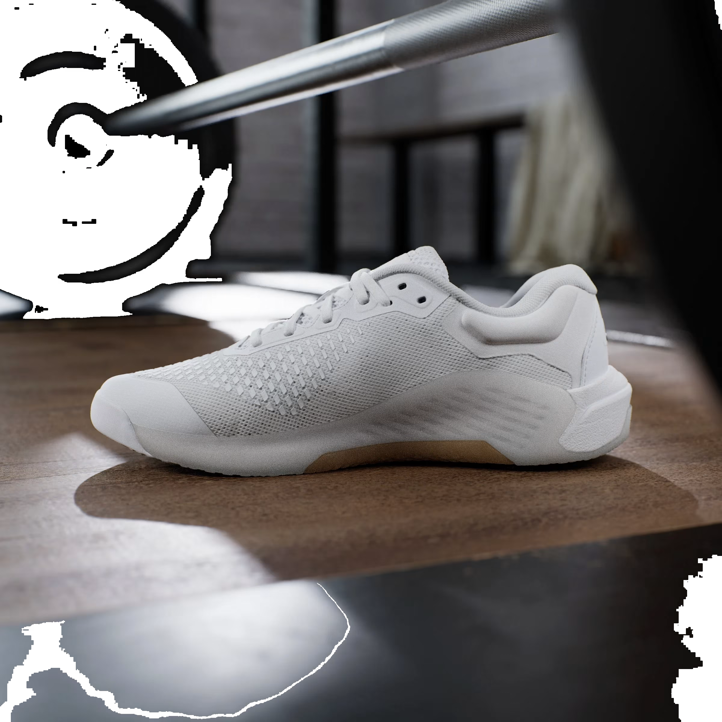 adidas Dropset 4 Power Cloud White Gum (Women's)