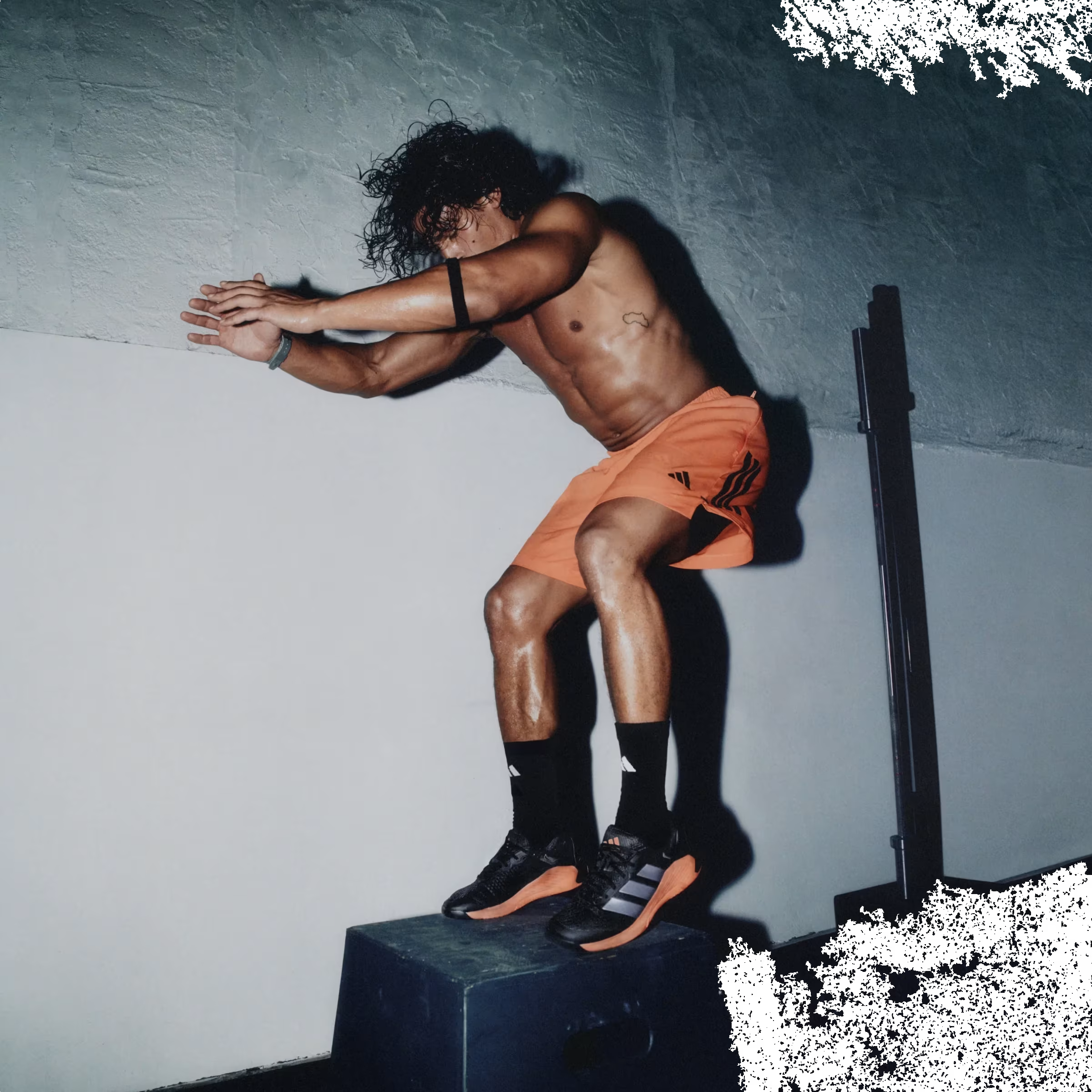 adidas Dropset 4 Power Black Aurora Onix Lucid Orange