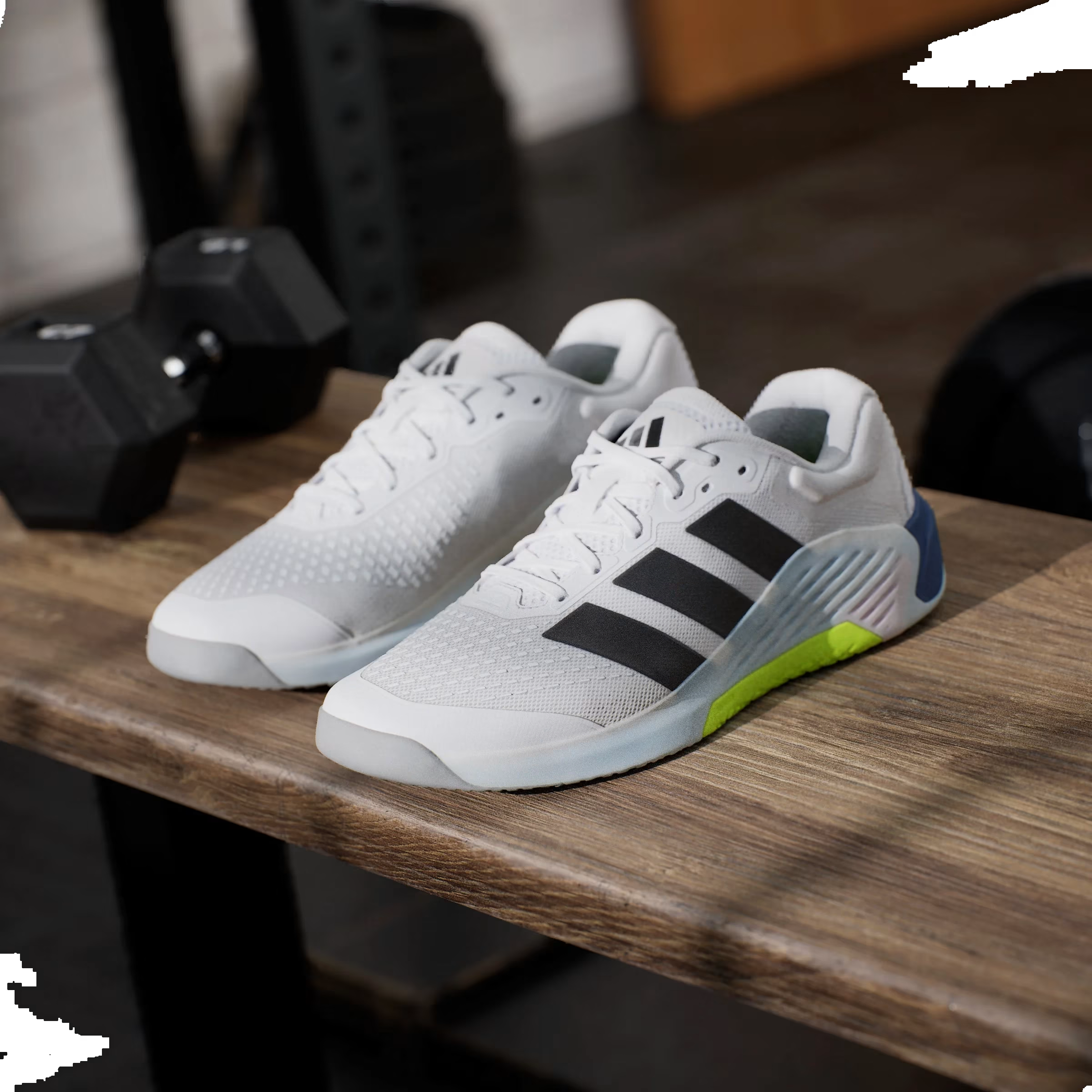 adidas Dropset 4 White Black Dusky Petrol