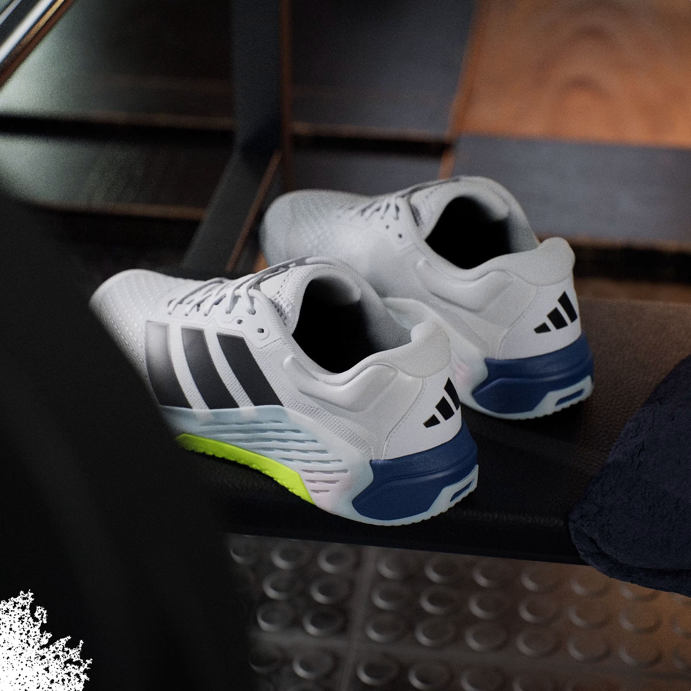 adidas Dropset 4 White Black Dusky Petrol