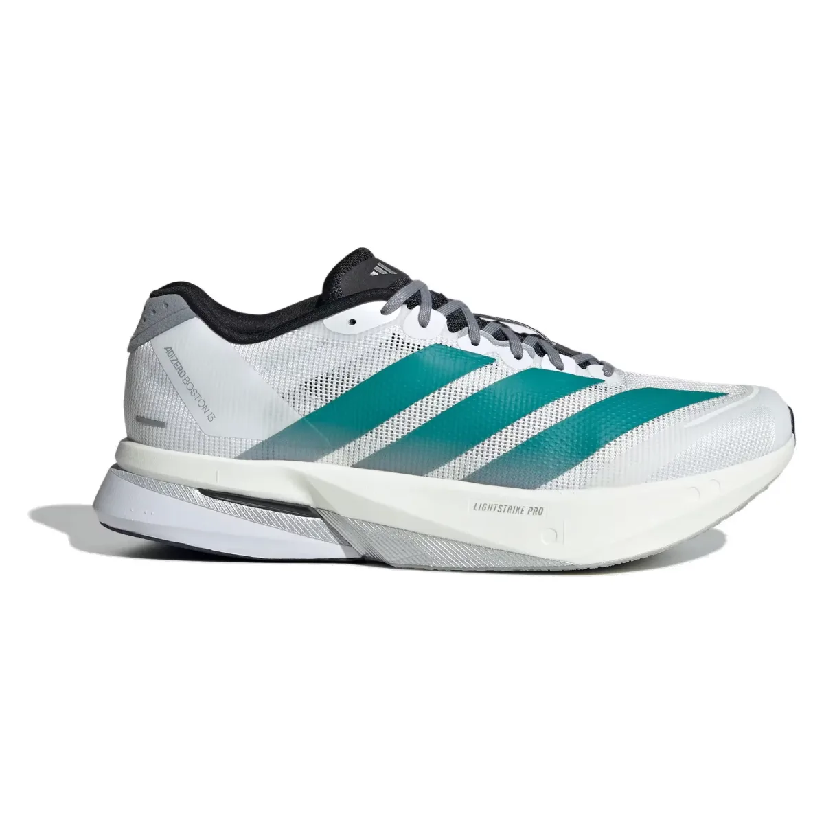 adidas Adizero Boston 13 White Pure Teal