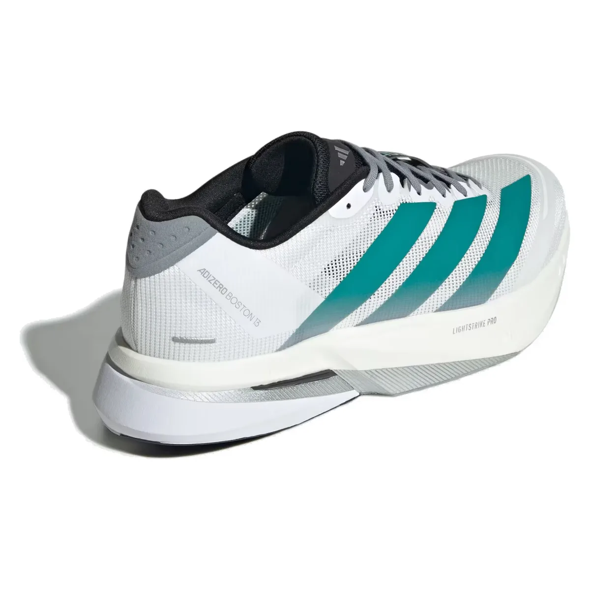 adidas Adizero Boston 13 White Pure Teal