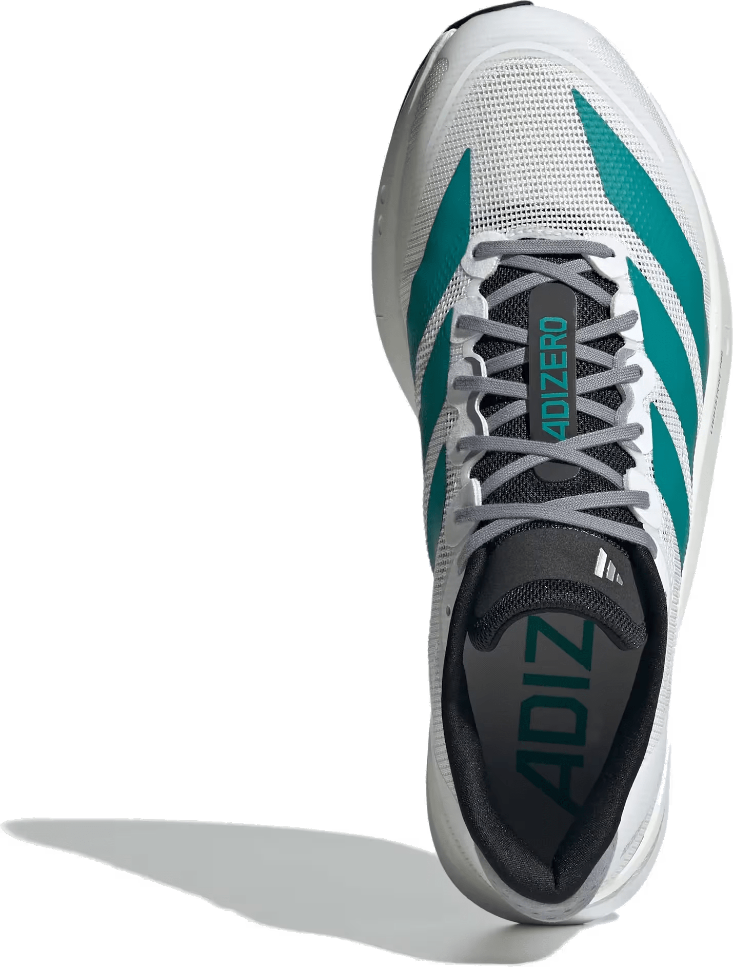 adidas Adizero Boston 13 White Pure Teal