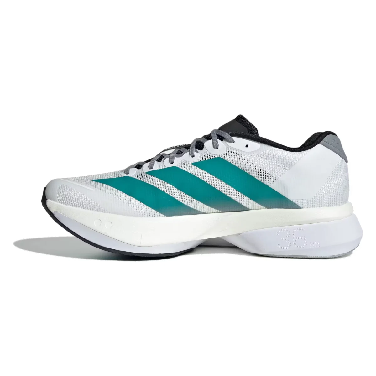 adidas Adizero Boston 13 White Pure Teal