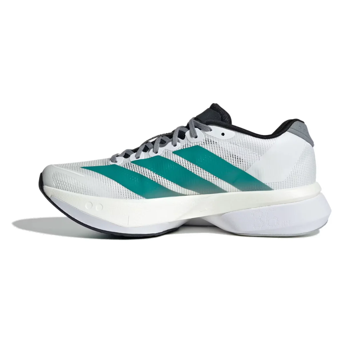 adidas Adizero Boston 13 White Pure Teal (Women's)