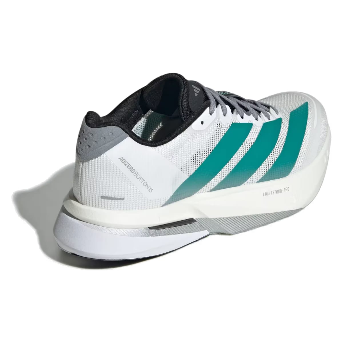 adidas Adizero Boston 13 White Pure Teal (Women's)