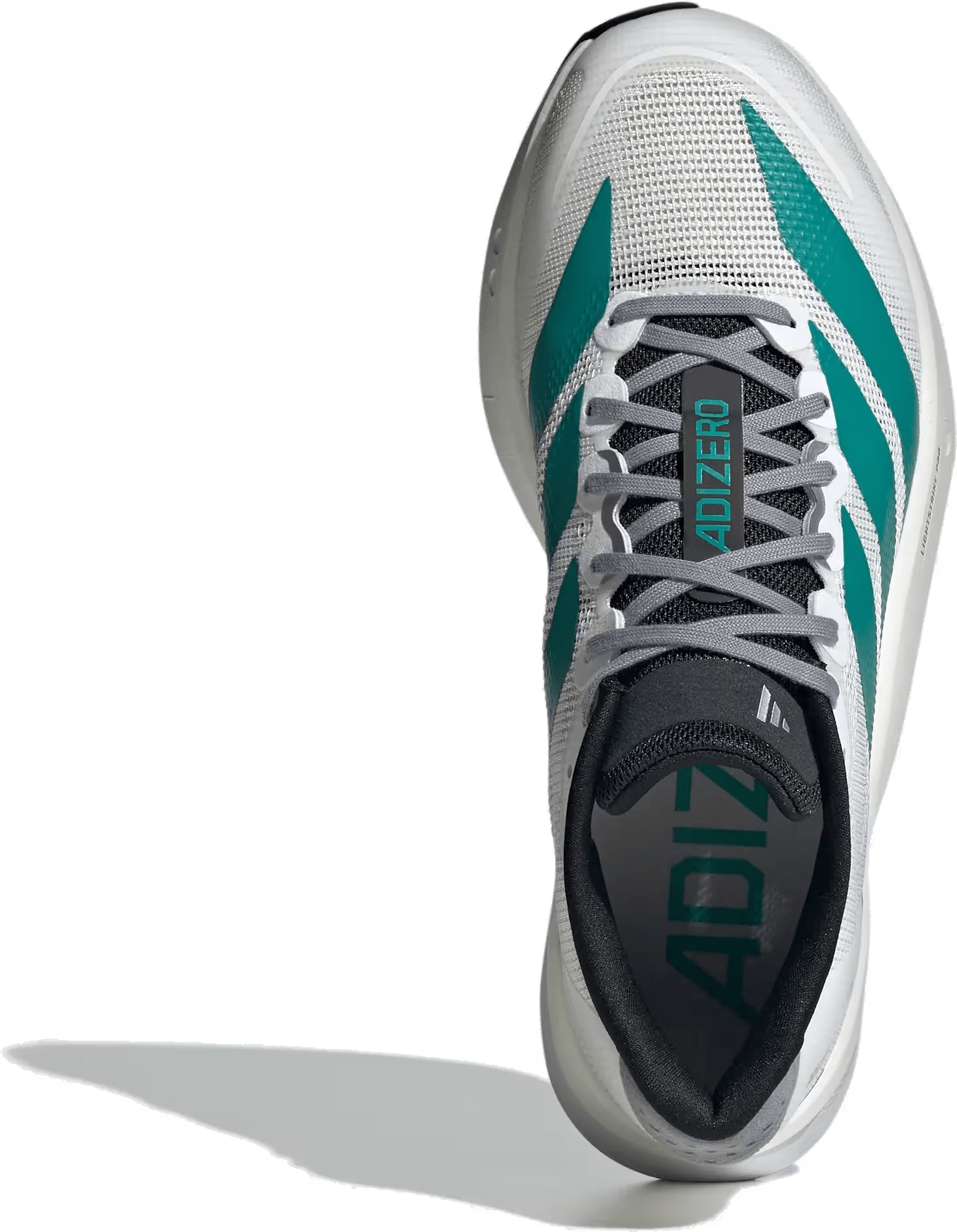 adidas Adizero Boston 13 White Pure Teal (Women's)
