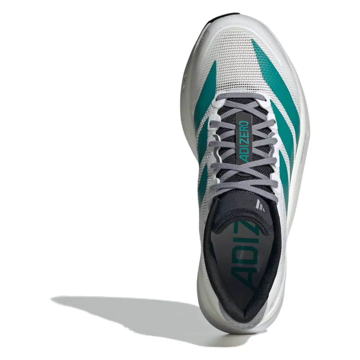 adidas Adizero Boston 13 White Pure Teal (Women's)