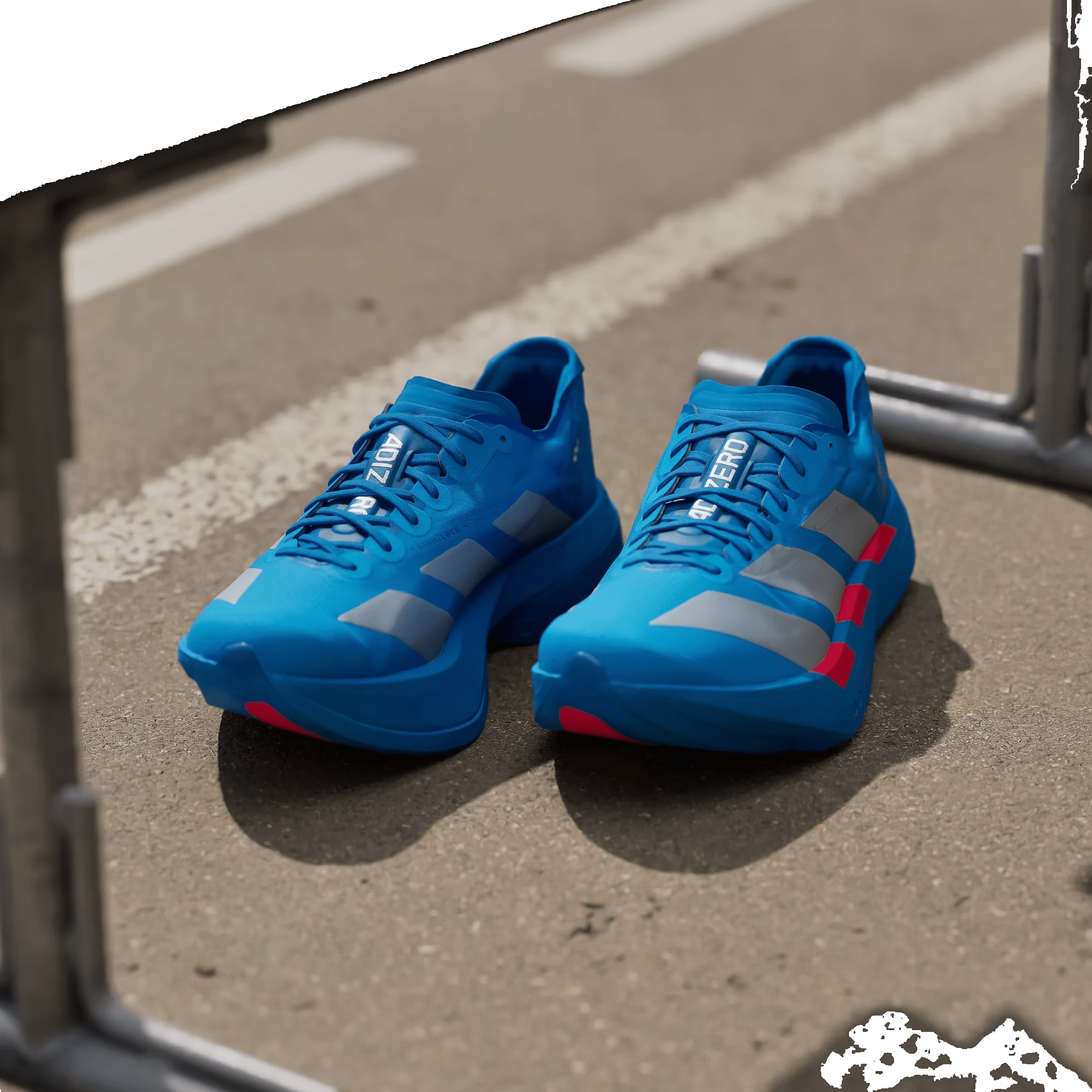 adidas Adizero Adios Pro 4 Solar Blue Silver Metallic Lucid Red