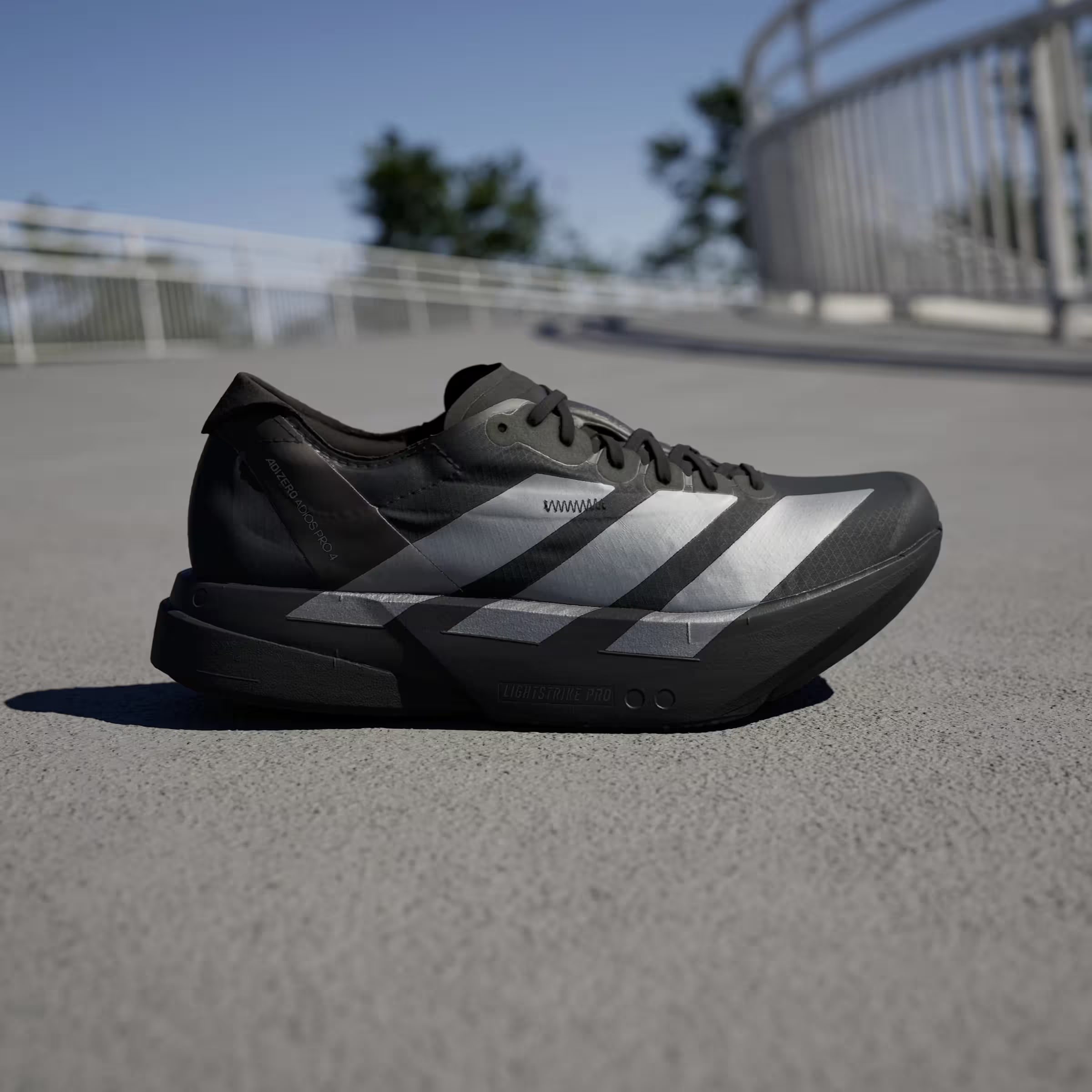 adidas Adizero Adios Pro 4 Core Black Iron Metallic Carbon