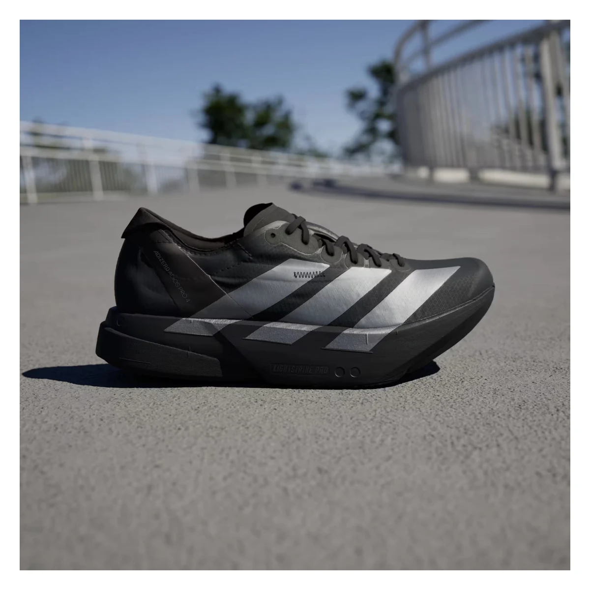 adidas Adizero Adios Pro 4 Core Black Iron Metallic Carbon