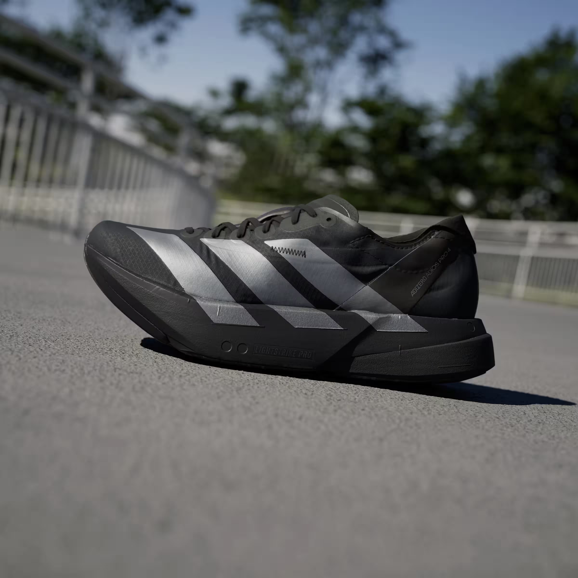 adidas Adizero Adios Pro 4 Core Black Iron Metallic Carbon