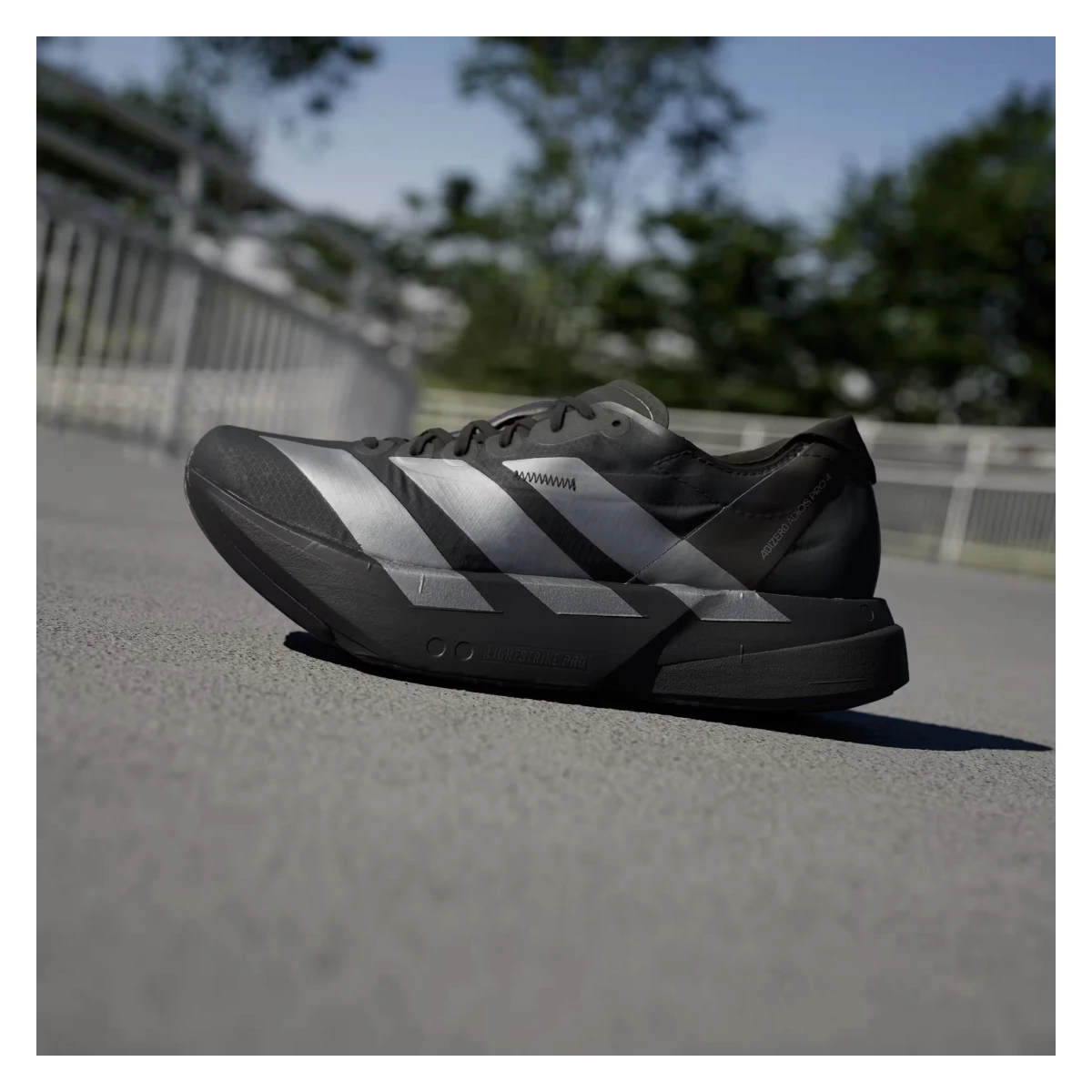 adidas Adizero Adios Pro 4 Core Black Iron Metallic Carbon