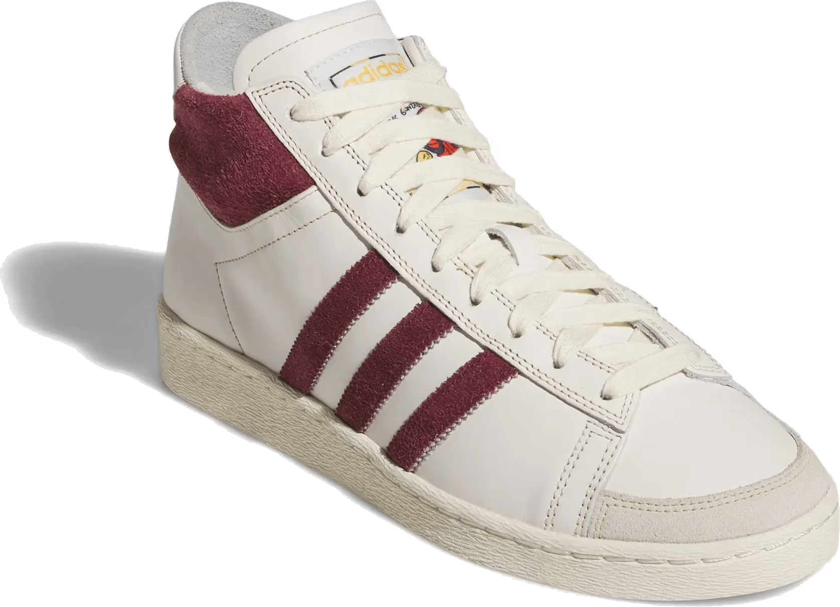 Mark Gonzales x Adidas Jabbar Hi "Shadow Red"