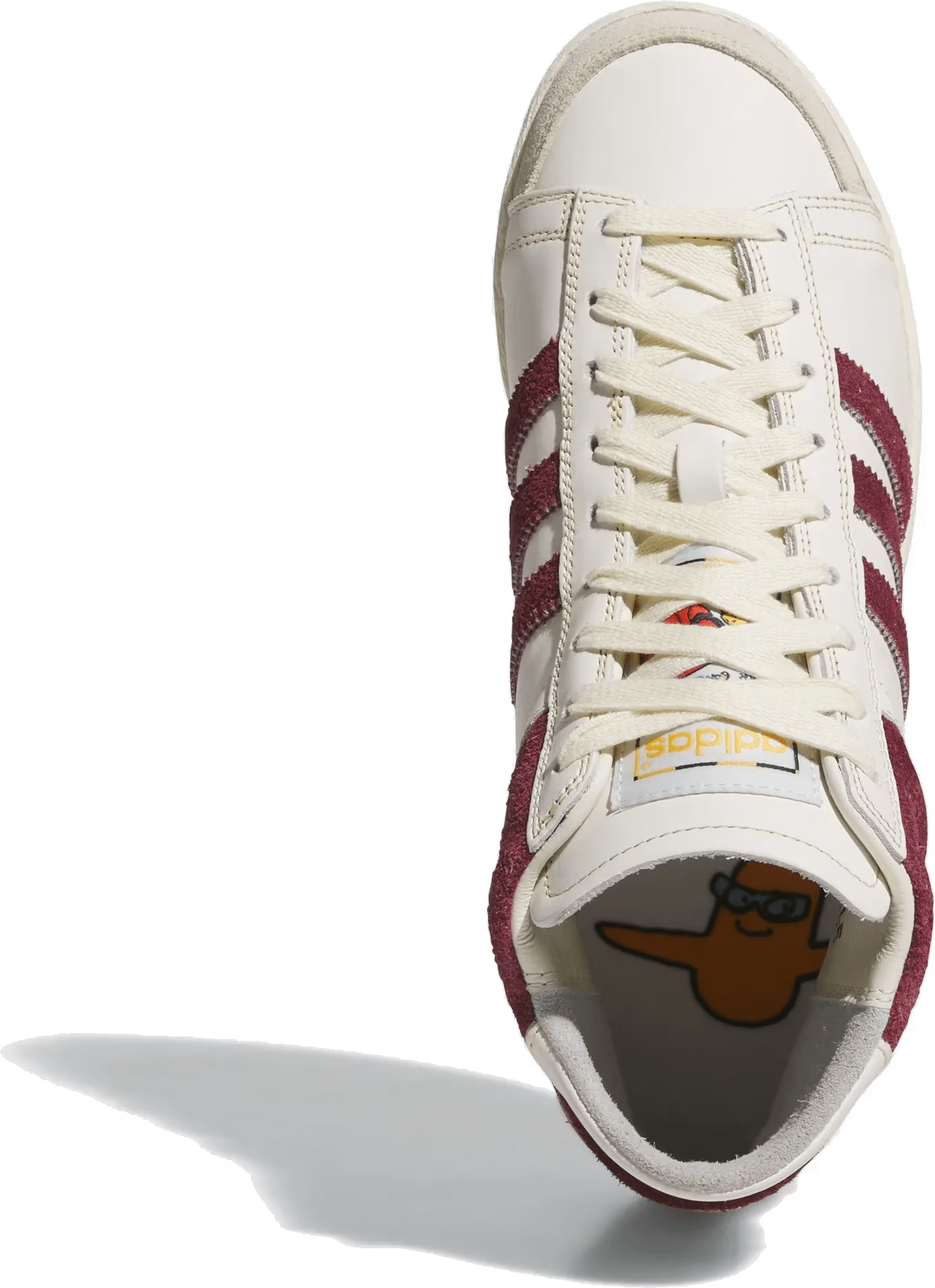 Mark Gonzales x Adidas Jabbar Hi "Shadow Red"