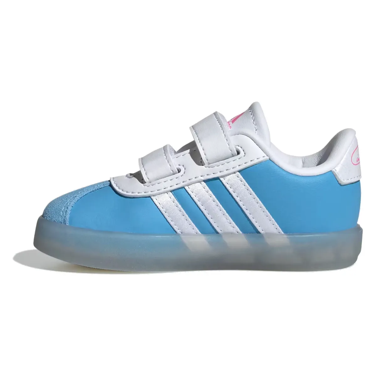 adidas VL Court 3.0 Disney Cinderella Semi Blue Burst Cloud White Lucid Pink (TD)