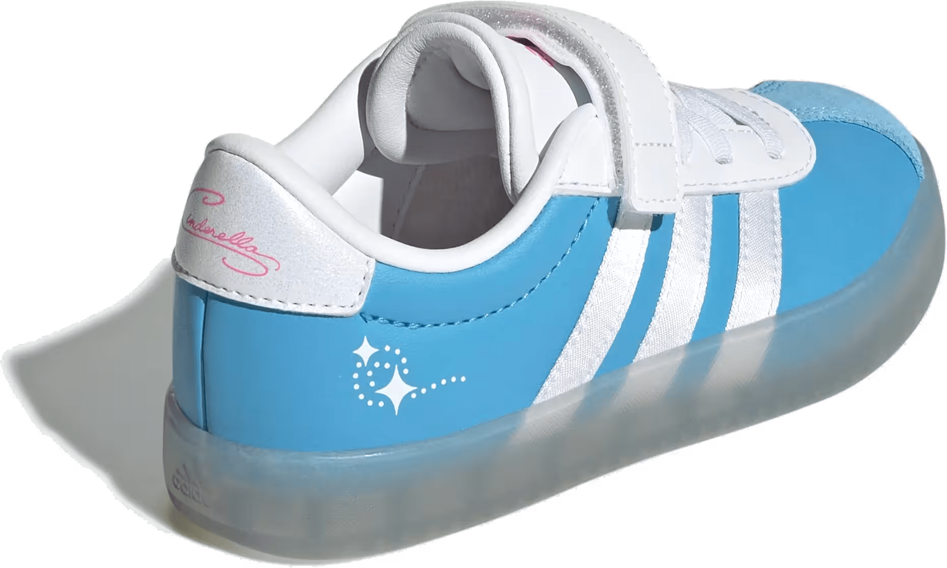 adidas VL Court 3.0 Semi Blue Burst Cloud White Lucid Pink (PS)
