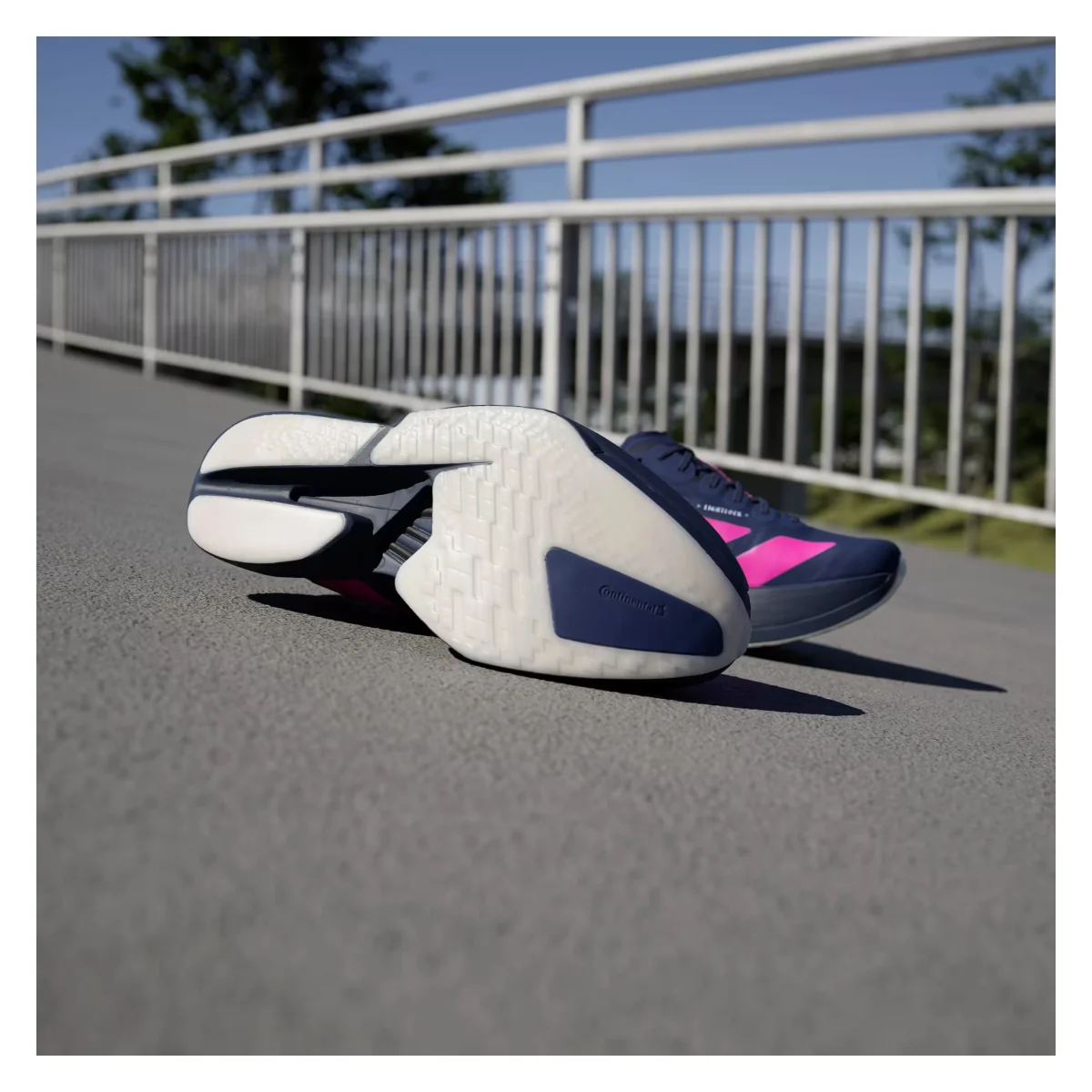 adidas Adizero Adios Pro 4 Dark Blue Shock Pink