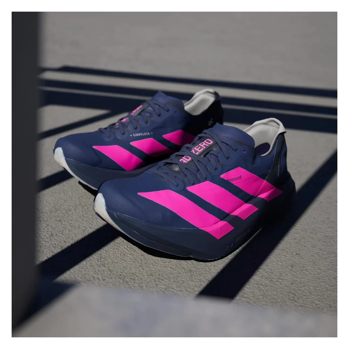 adidas Adizero Adios Pro 4 Dark Blue Shock Pink