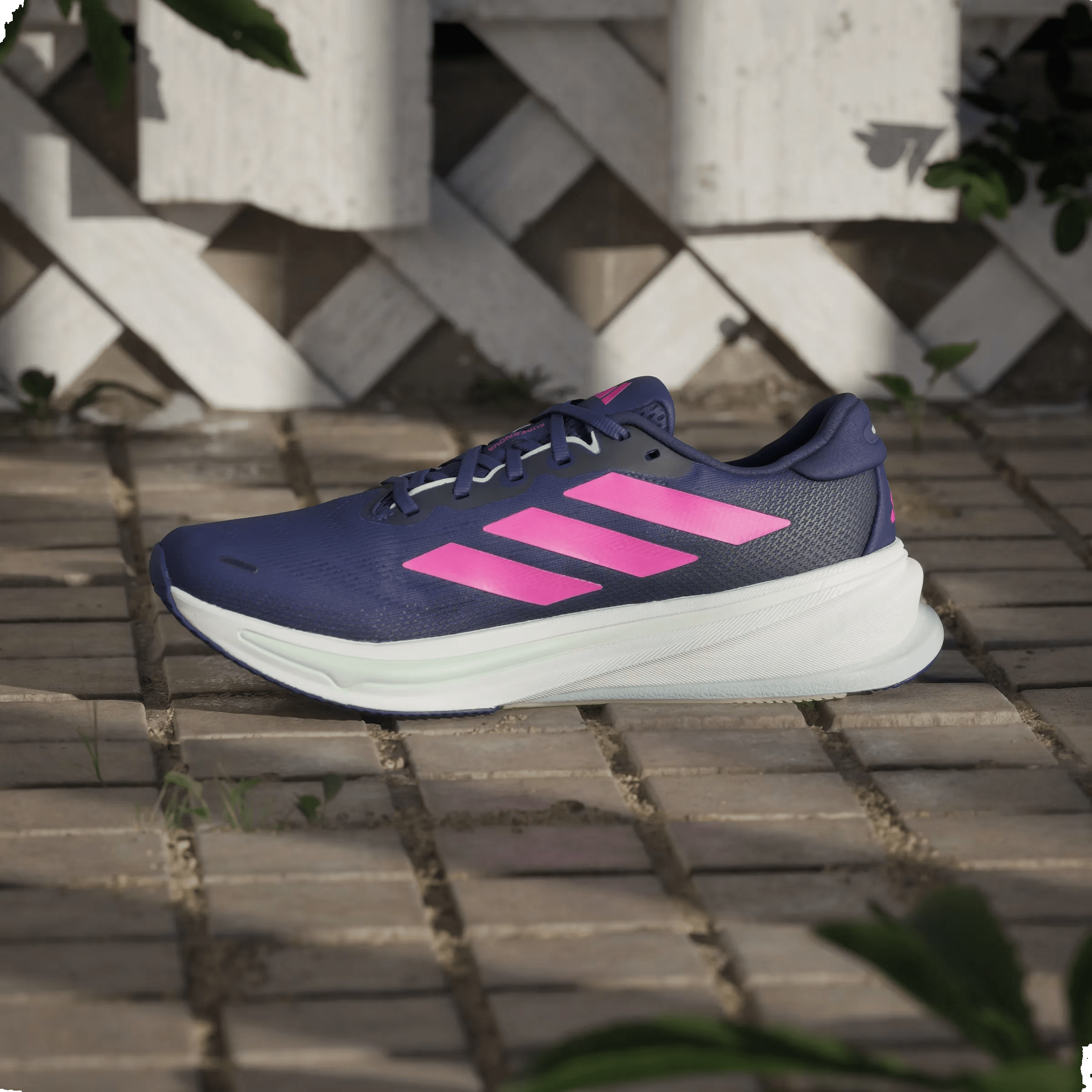 adidas Supernova Rise 2 Dark Blue Shock Pink
