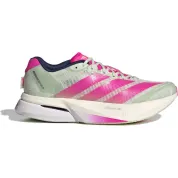adidas Adizero Boston 13 Linen Green Shock Pink (Women's)