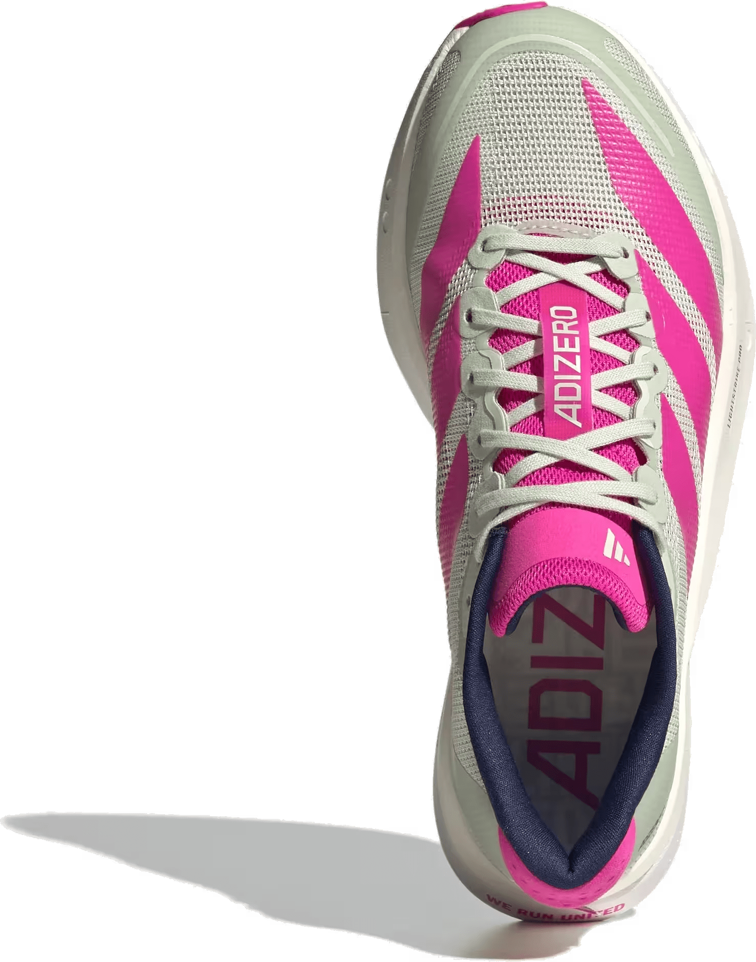 adidas Adizero Boston 13 Linen Green Shock Pink (Women's)