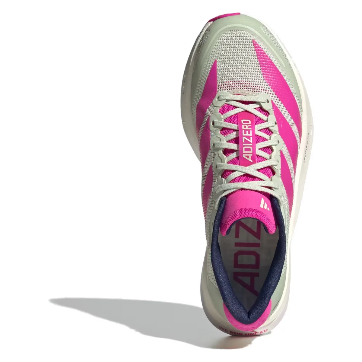 adidas Adizero Boston 13 Linen Green Shock Pink (Women's)