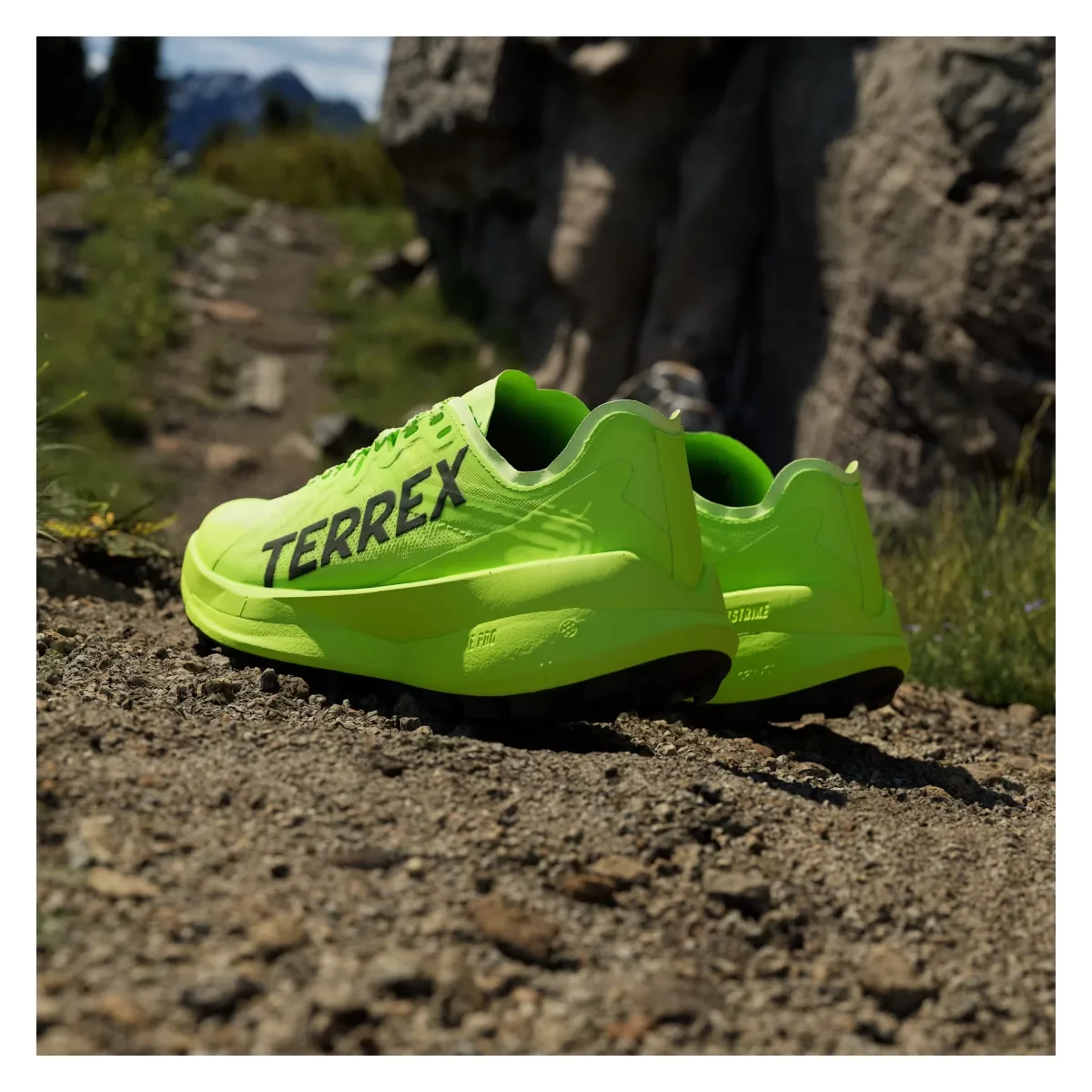 adidas Terrex Agravic Speed Trail Lucid Lemon Core Black Dash Grey (Women's)